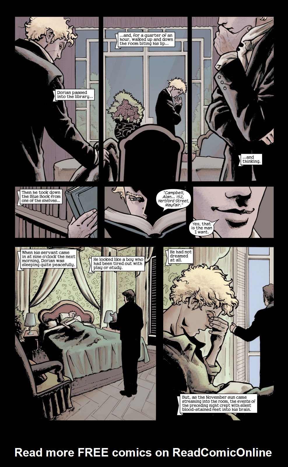 Read online Marvel Illustrated: The Picture of Dorian Gray comic -  Issue #4 - 16