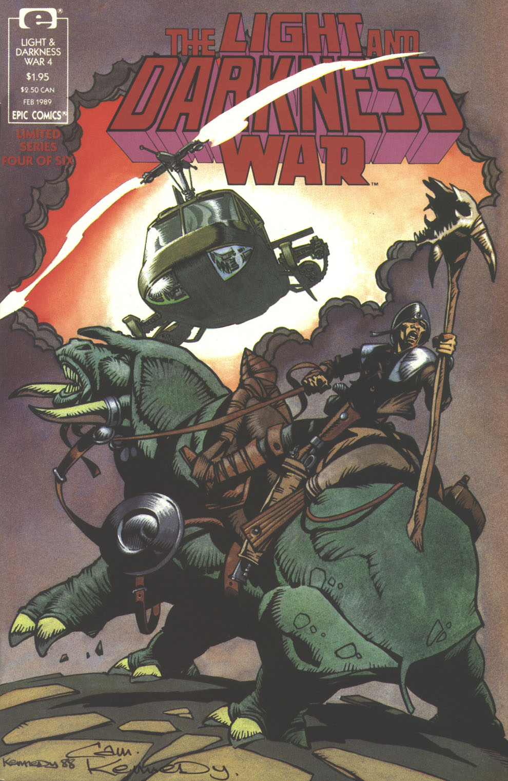 Read online The Light and Darkness War comic -  Issue #4 - 1