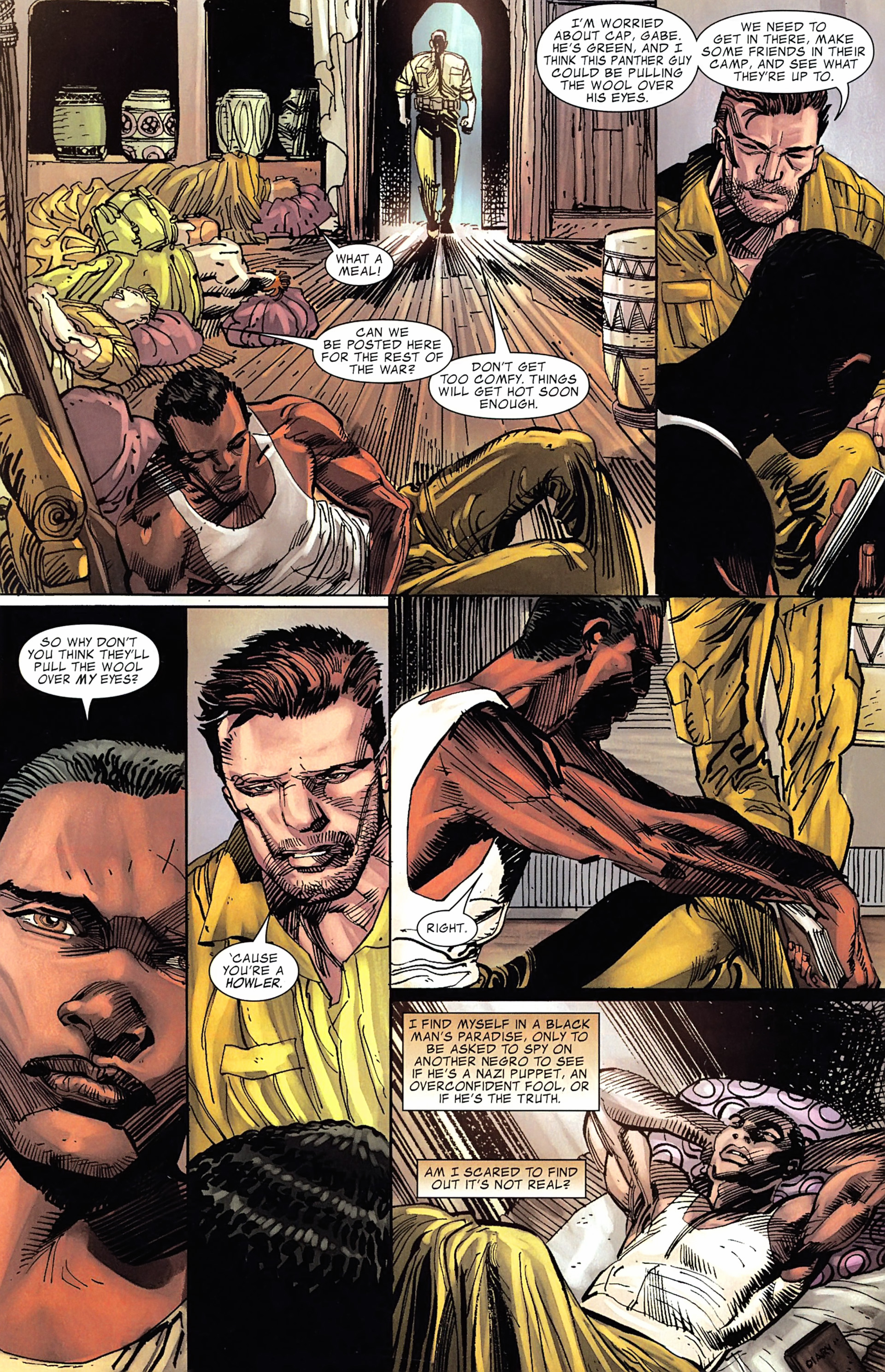 Black Panther/Captain America: Flags Of Our Fathers 2 Page 5