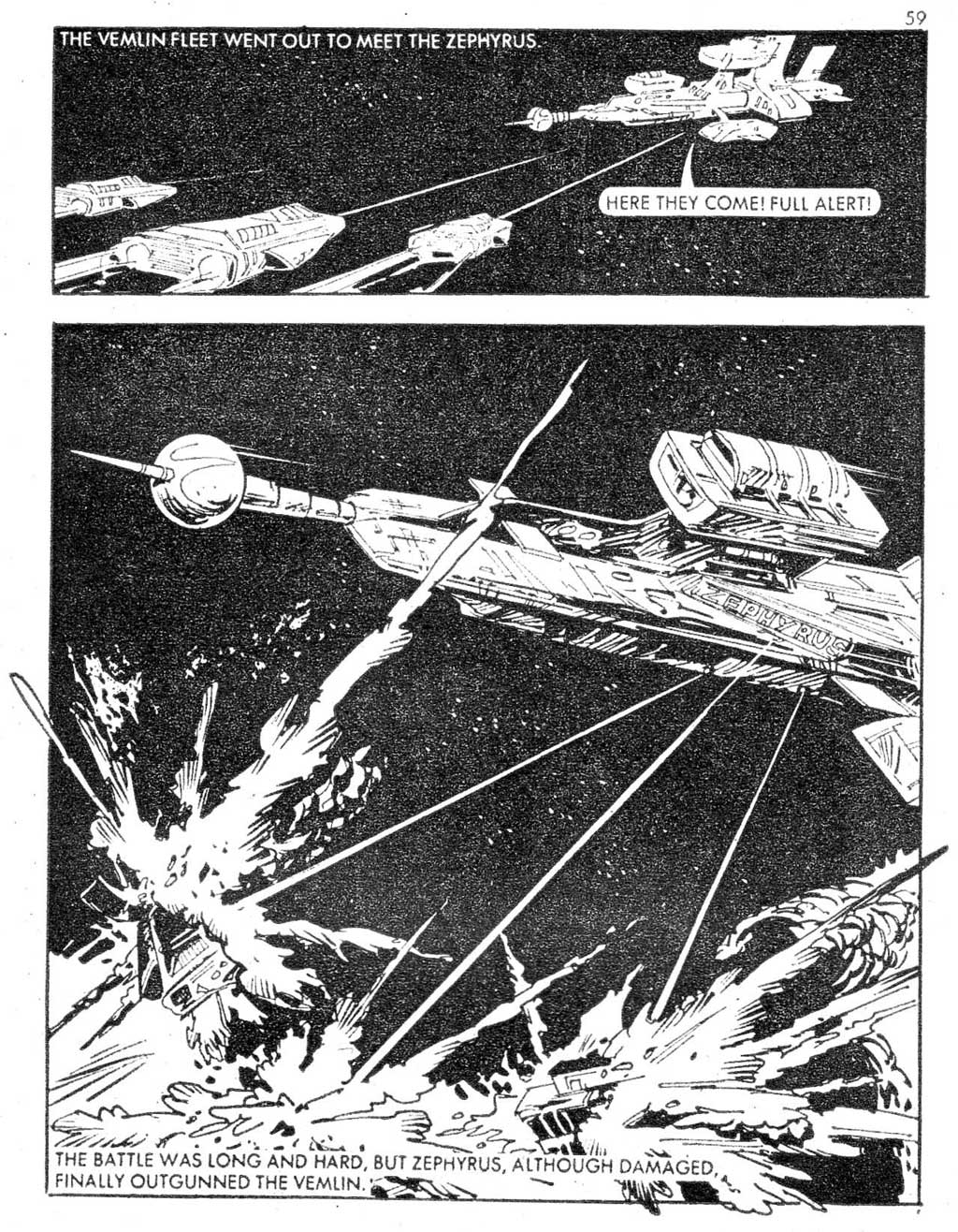 Read online Starblazer comic -  Issue #18 - 59