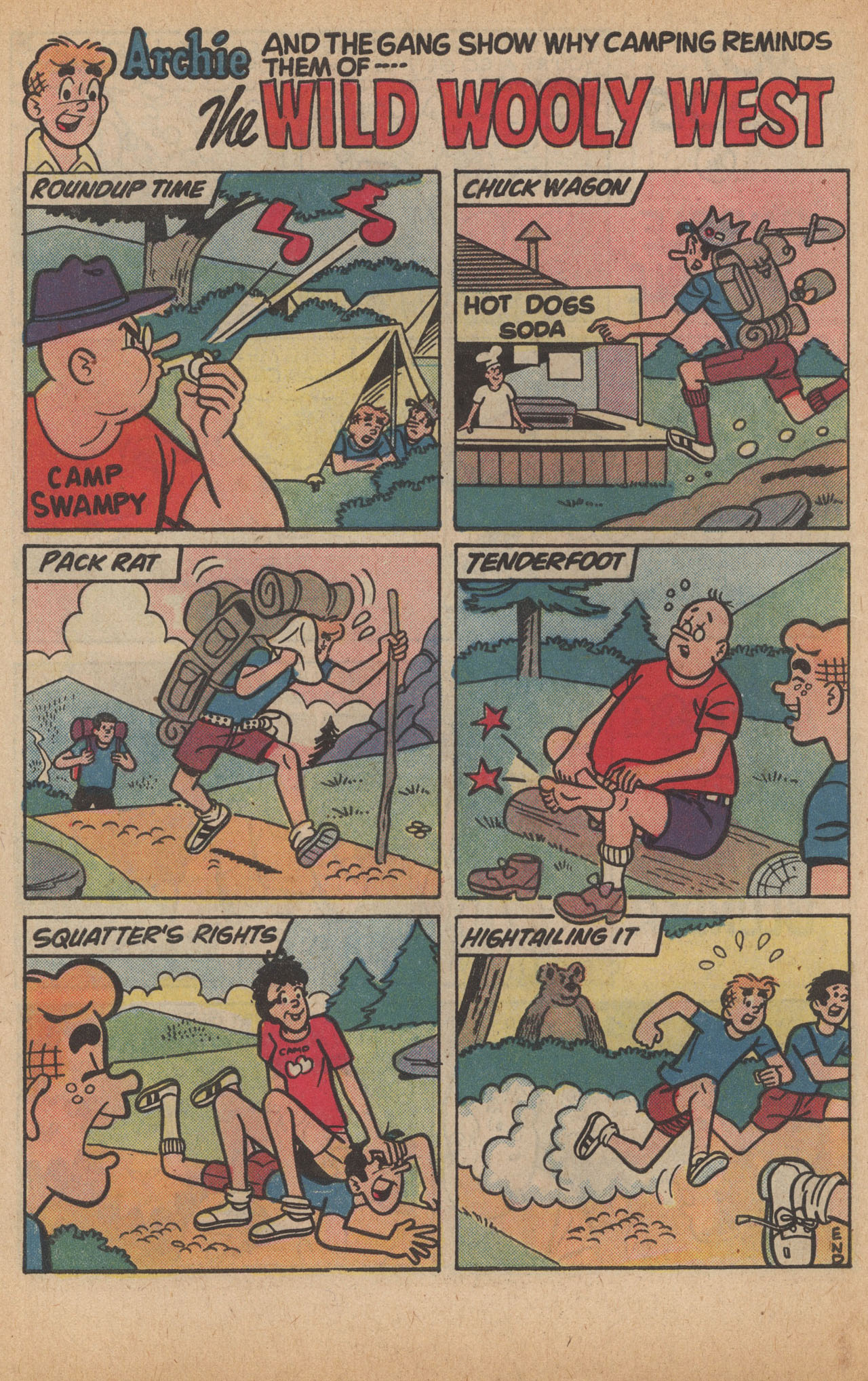 Read online Archie's Joke Book Magazine comic -  Issue #249 - 6