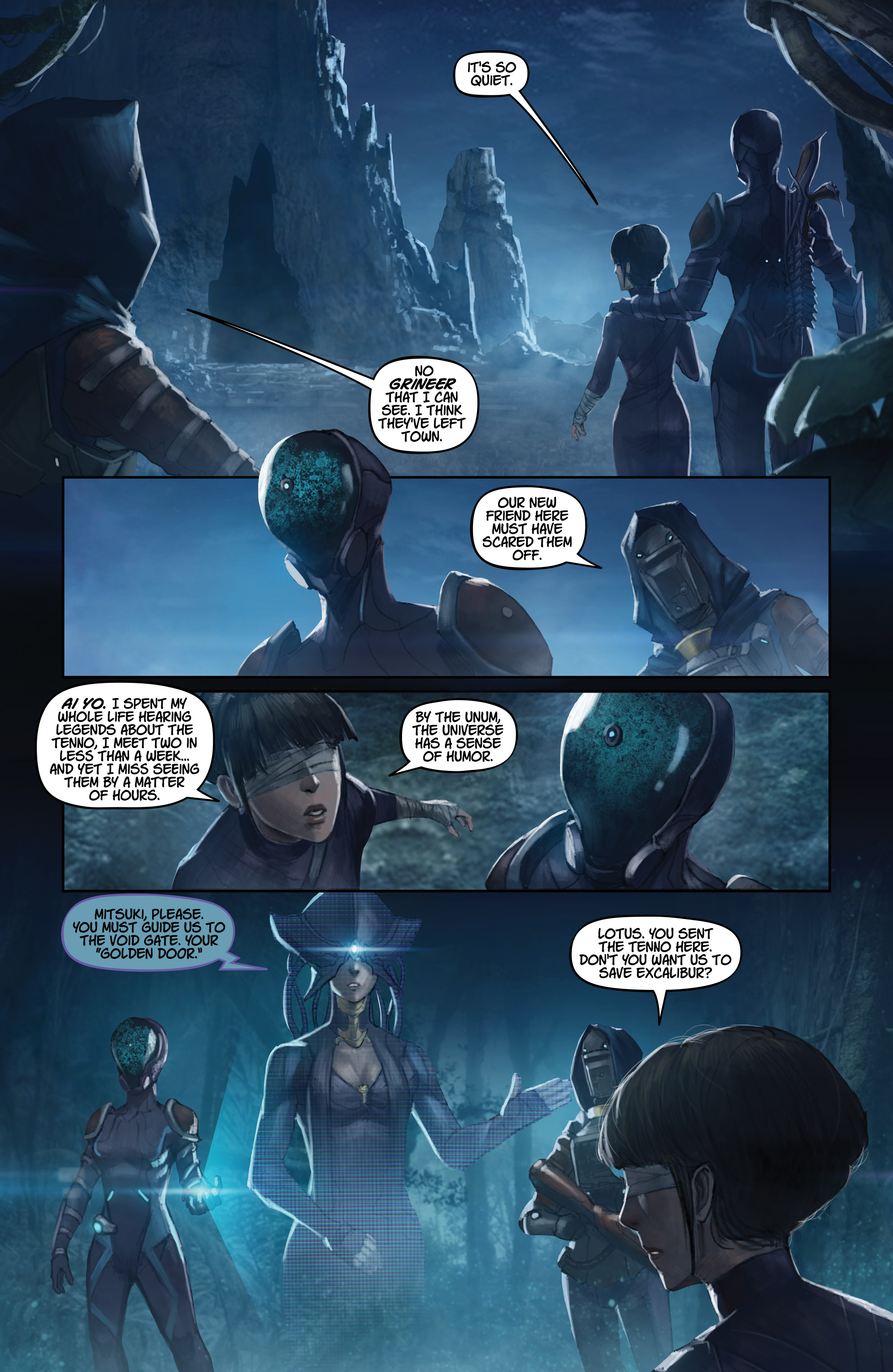 Read online Warframe comic -  Issue #3 - 3