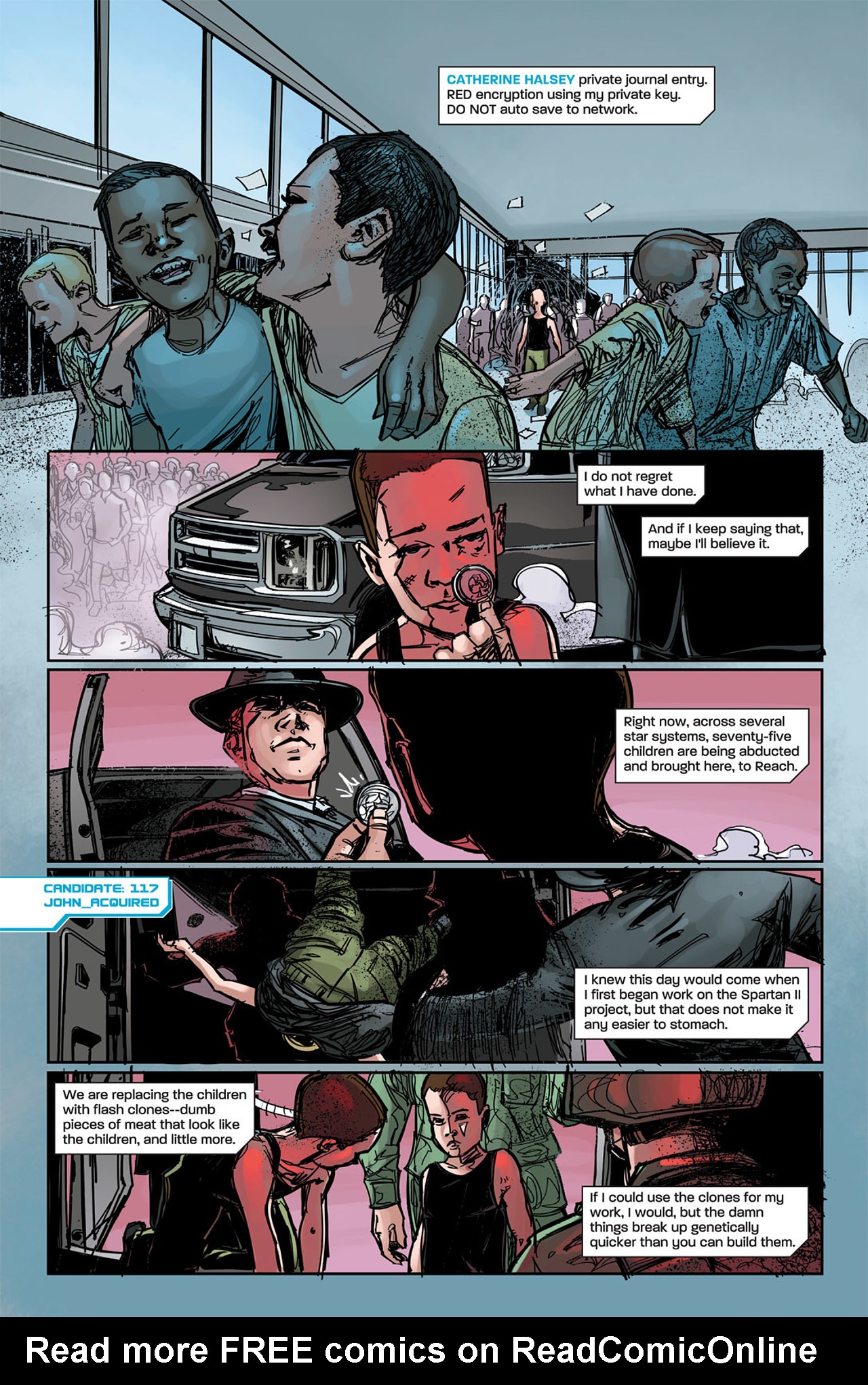 Read online Halo: Fall Of Reach - Boot Camp comic -  Issue # Full - 23