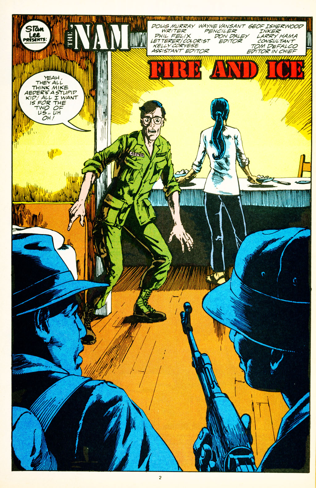 Read online The 'Nam comic -  Issue #31 - 3