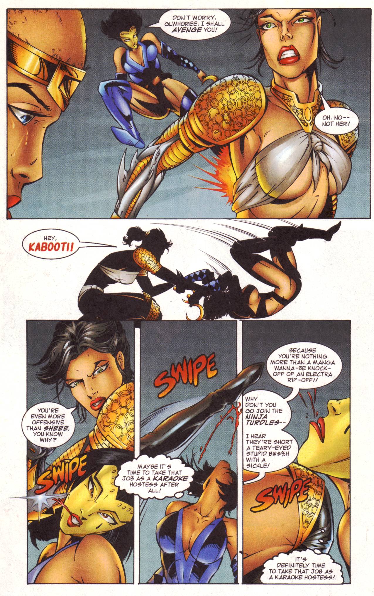 Read online Avengeblade comic -  Issue #1 - 17