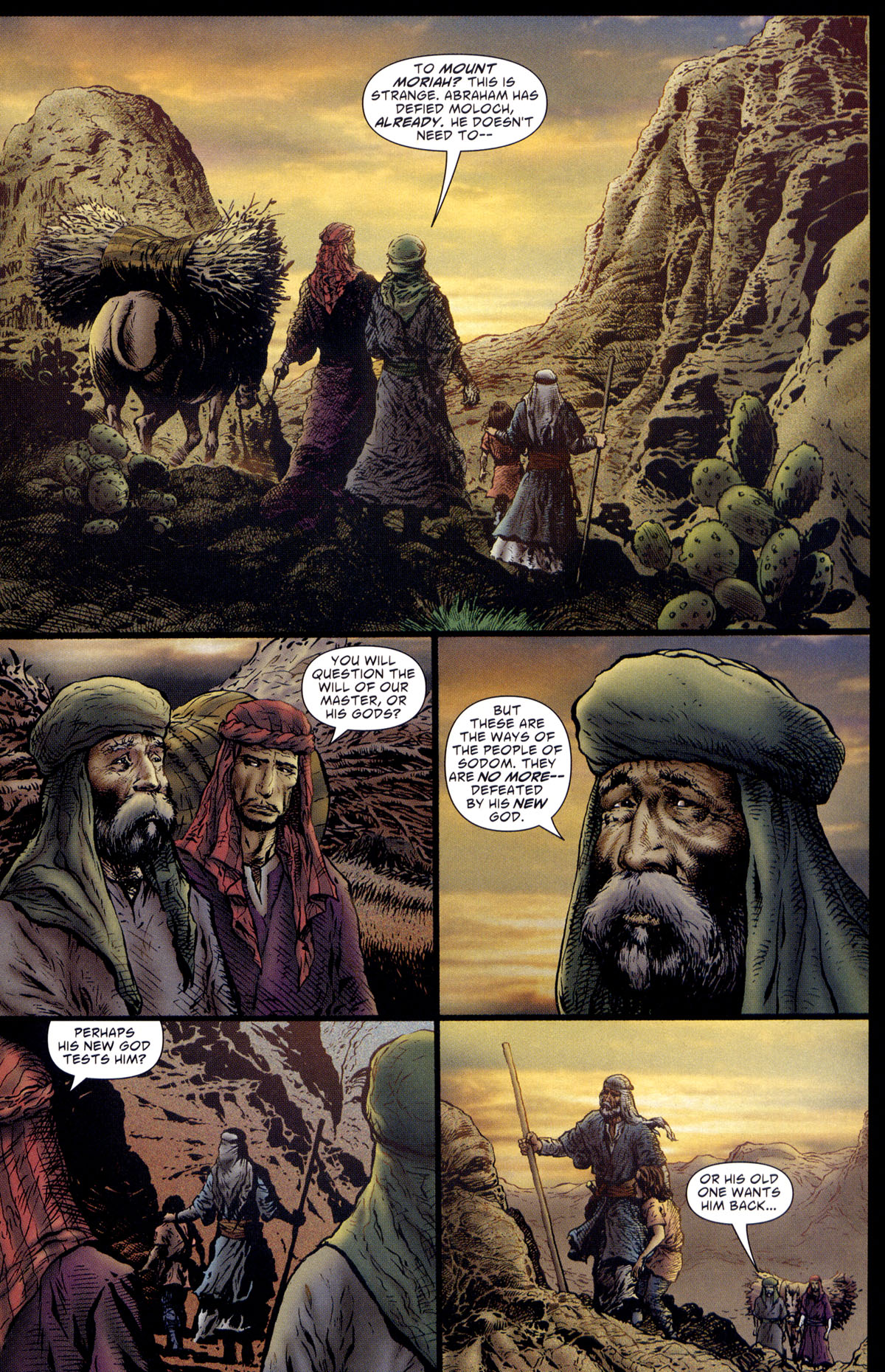 Read online Testament comic -  Issue #1 - 4