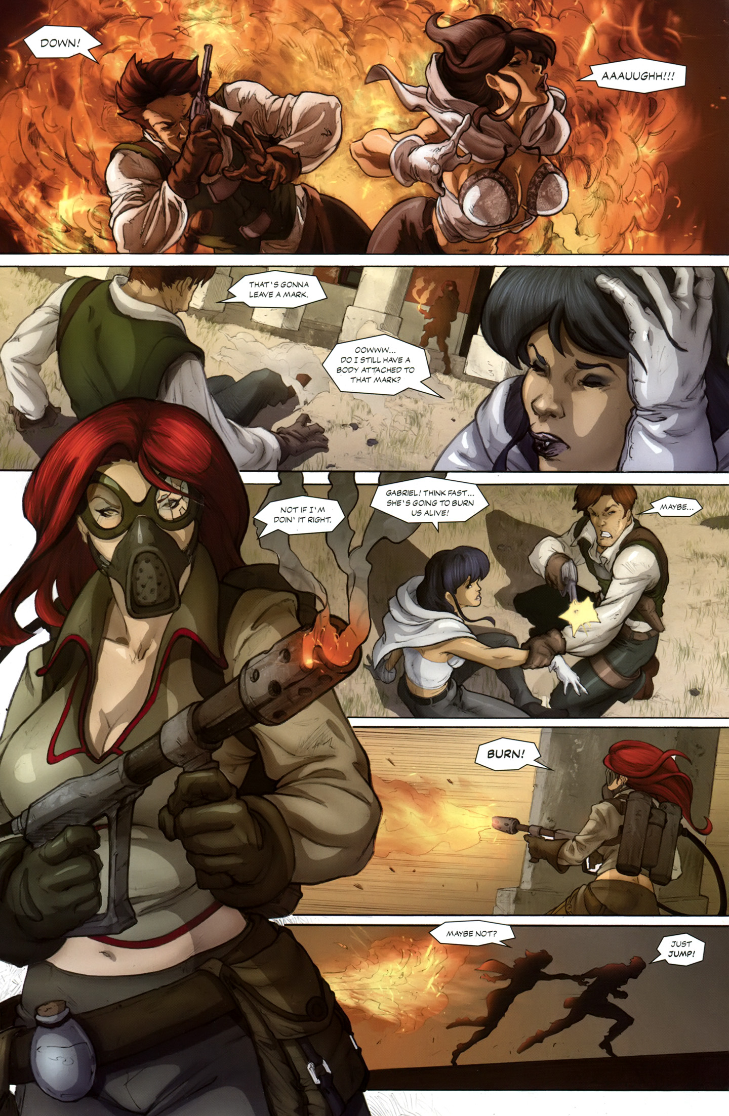 Read online Gore comic -  Issue #5 - 6