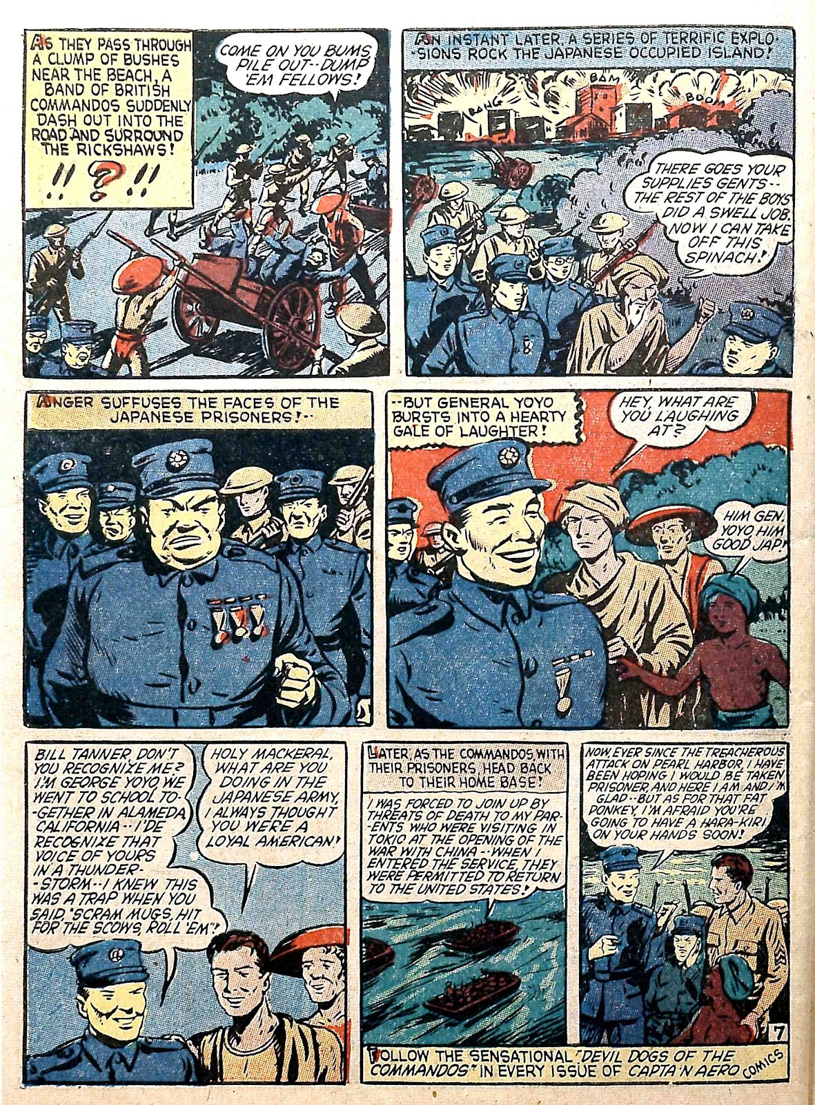 Captain Aero Comics issue 8 - Page 58