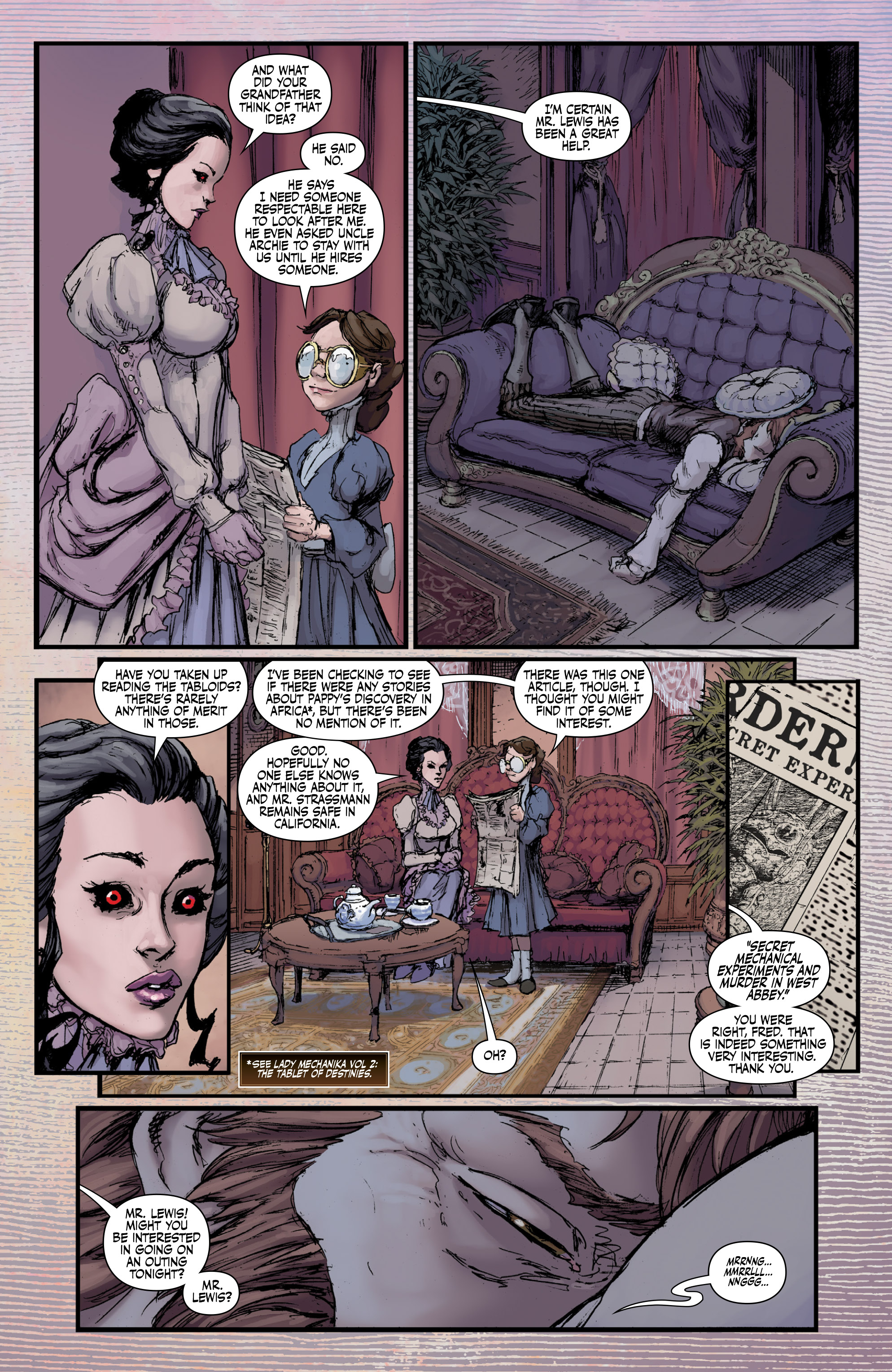 Read online Lady Mechanika: The Lost Boys of West Abbey comic -  Issue #3 - 9