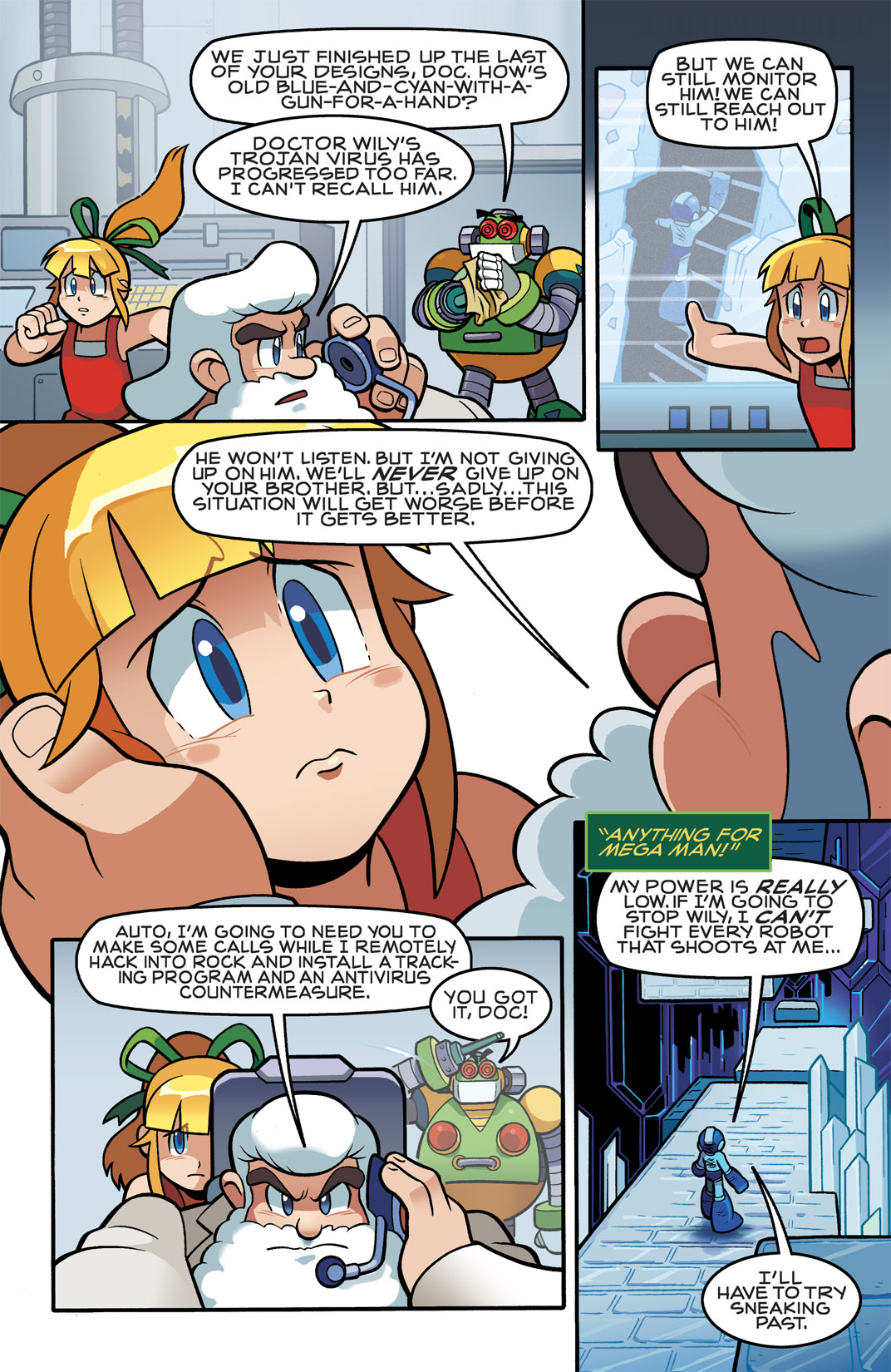 Read online Mega Man comic -  Issue # _TPB 3 - 64
