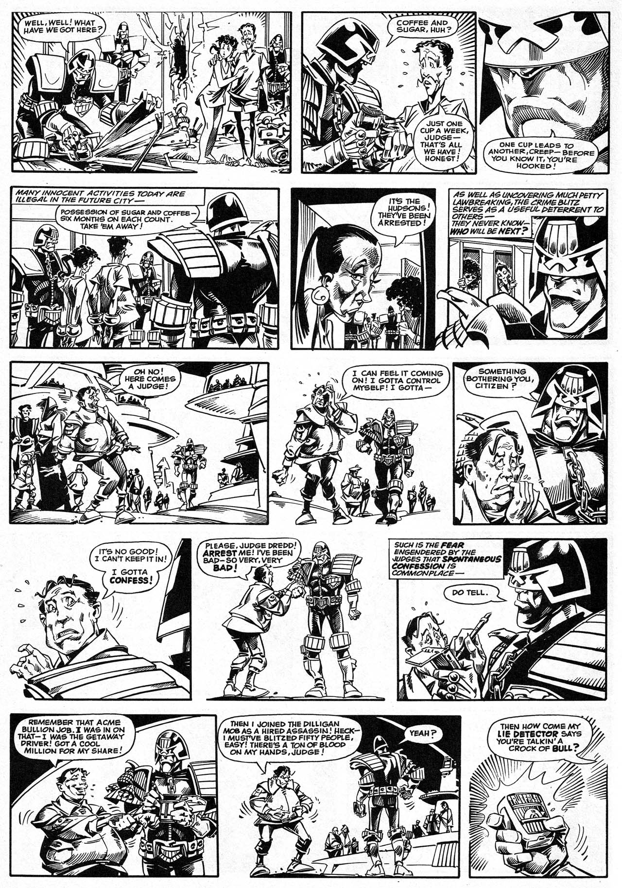 Read online Judge Dredd Megazine (vol. 3) comic -  Issue #56 - 23