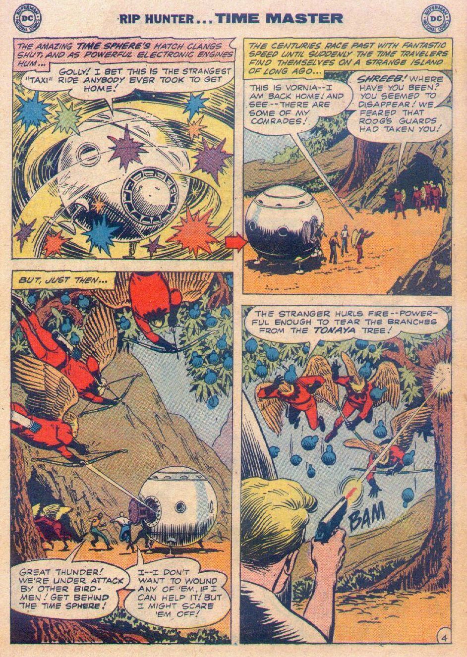 Read online Rip Hunter...Time Master comic -  Issue #4 - 6