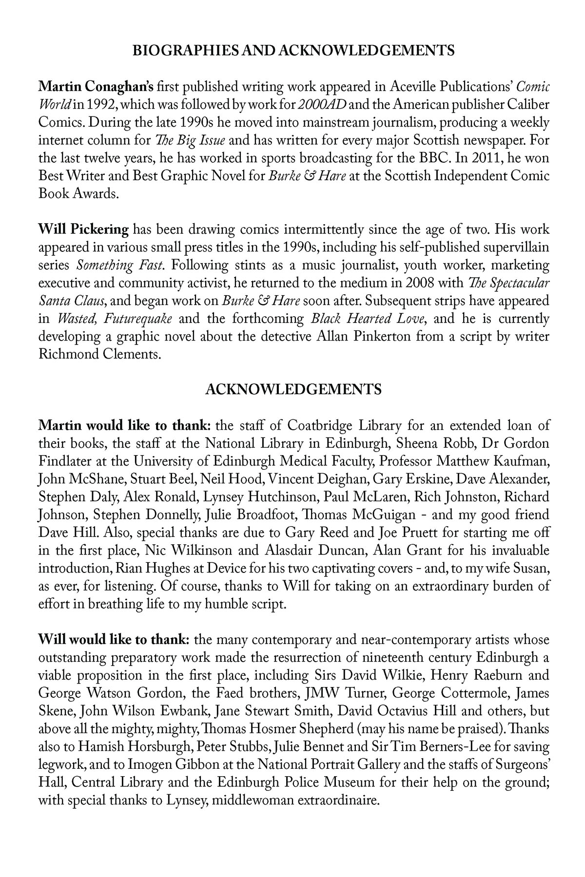 Read online Burke & Hare: The Graphic Novel comic -  Issue # TPB - 105