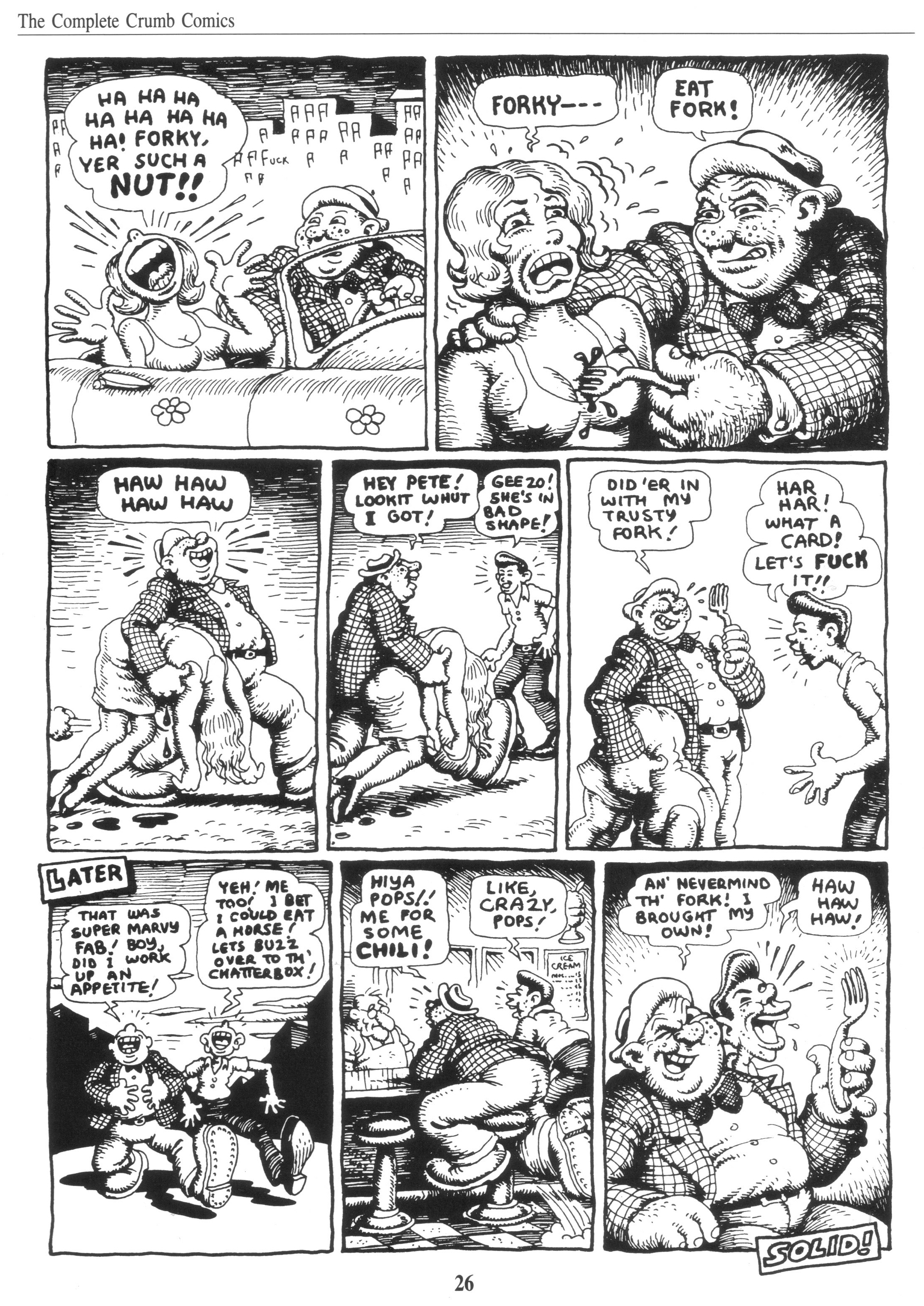 Read online The Complete Crumb Comics comic -  Issue # TPB 5 - 37