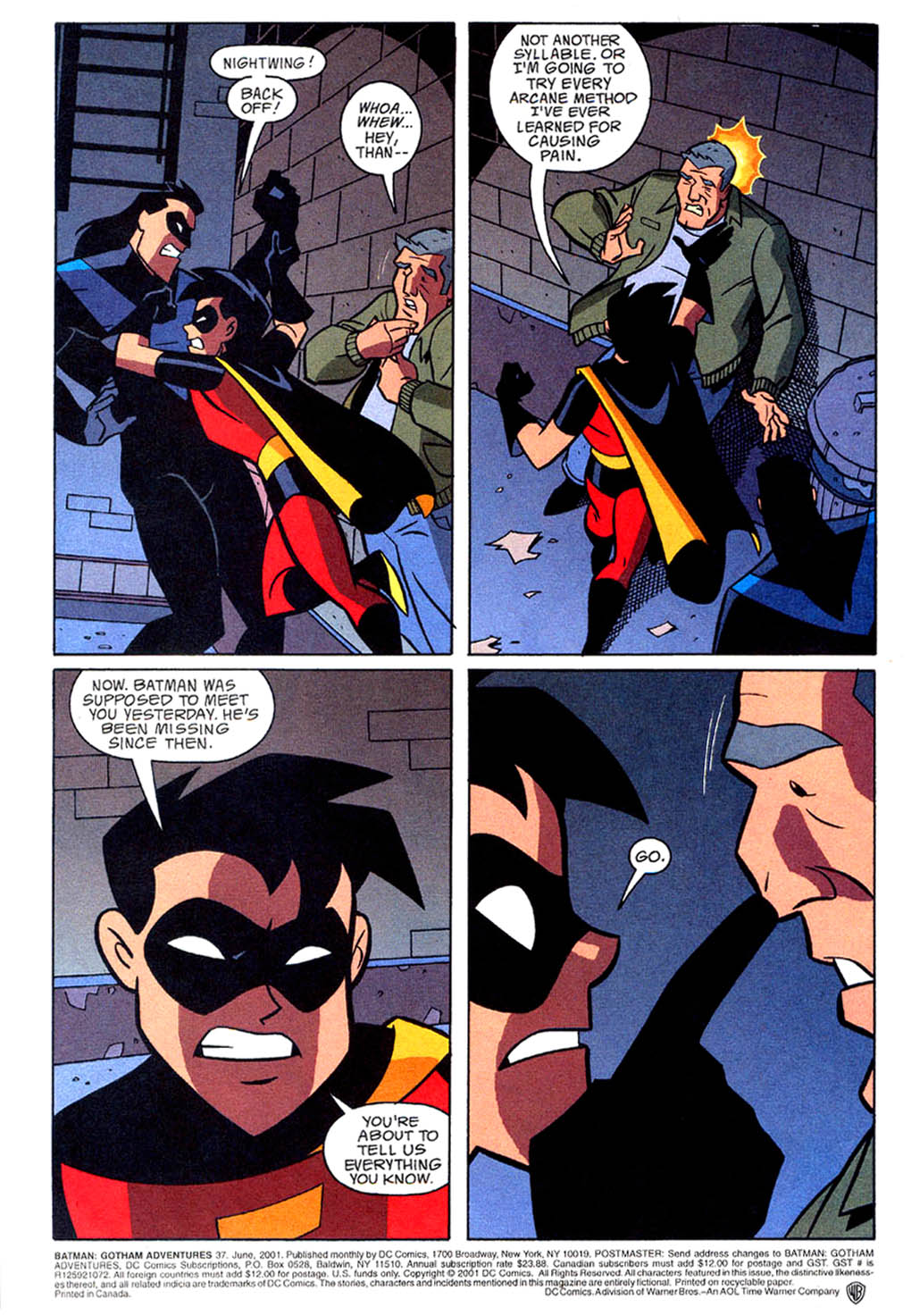 Read online Batman: Gotham Adventures comic -  Issue #37 - 4