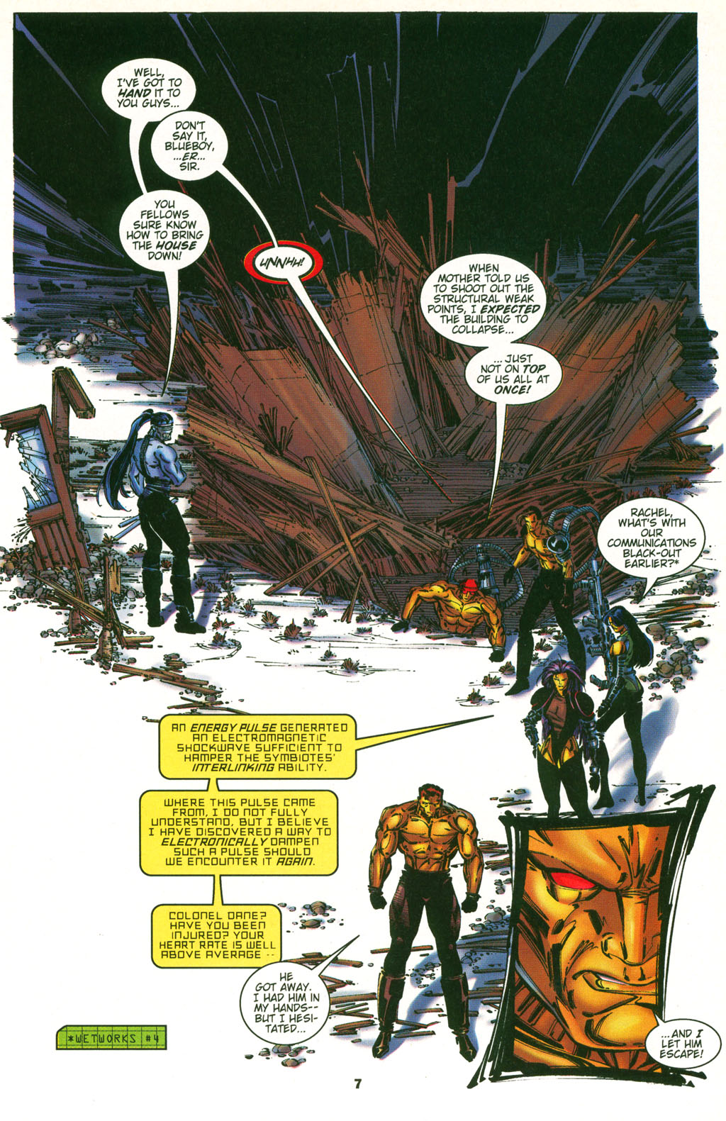 Read online Wetworks comic -  Issue #5 - 7