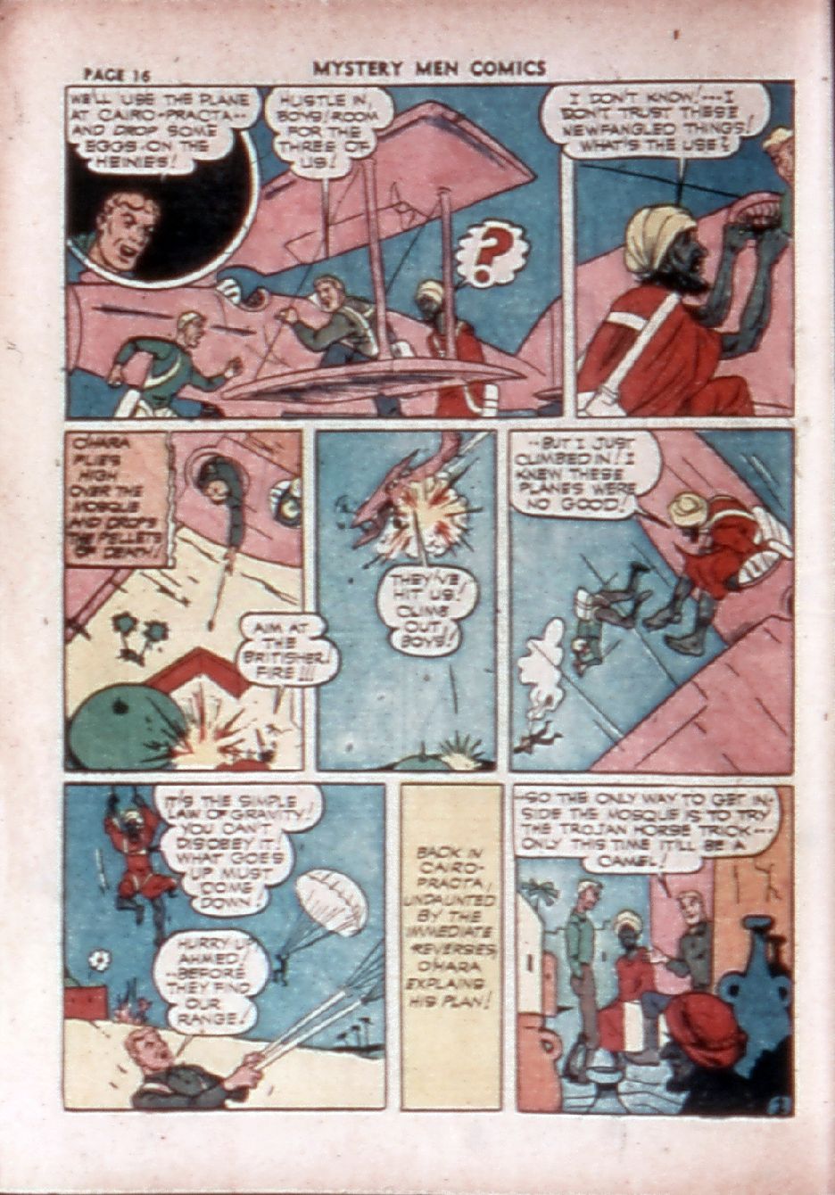 Read online Mystery Men Comics comic -  Issue #28 - 18