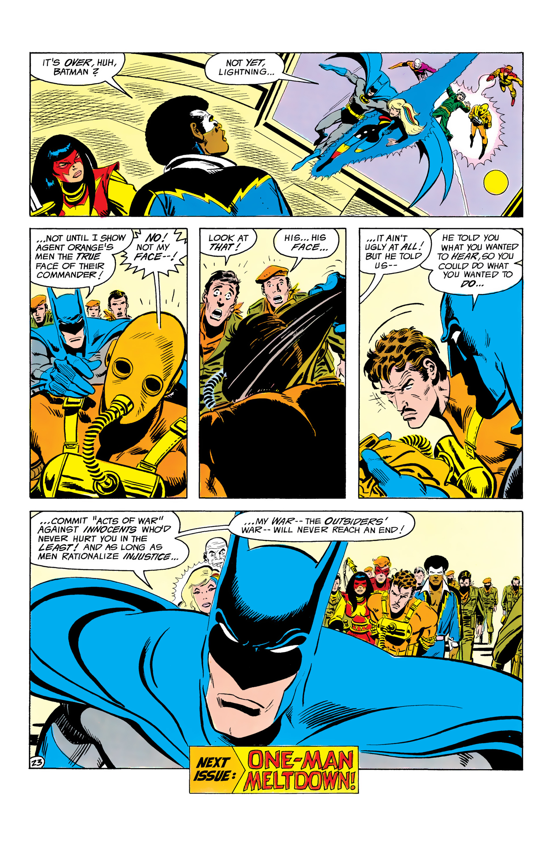 Read online Batman and the Outsiders (1983) comic -  Issue #3 - 24