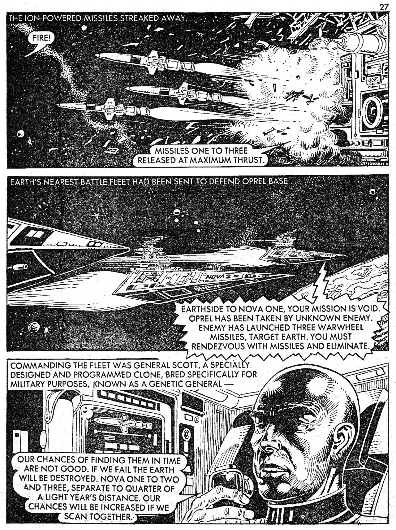 Read online Starblazer comic -  Issue #132 - 27