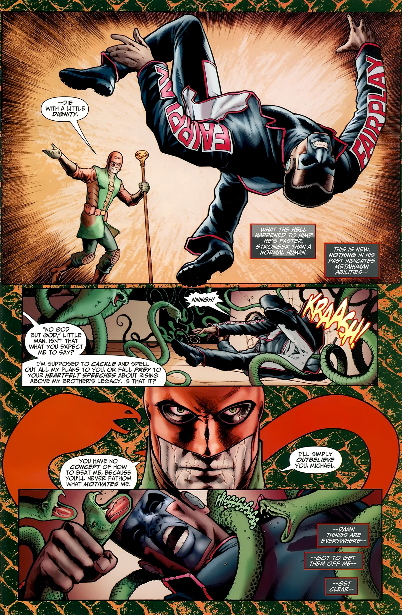 Read online JSA vs. Kobra comic -  Issue #3 - 19
