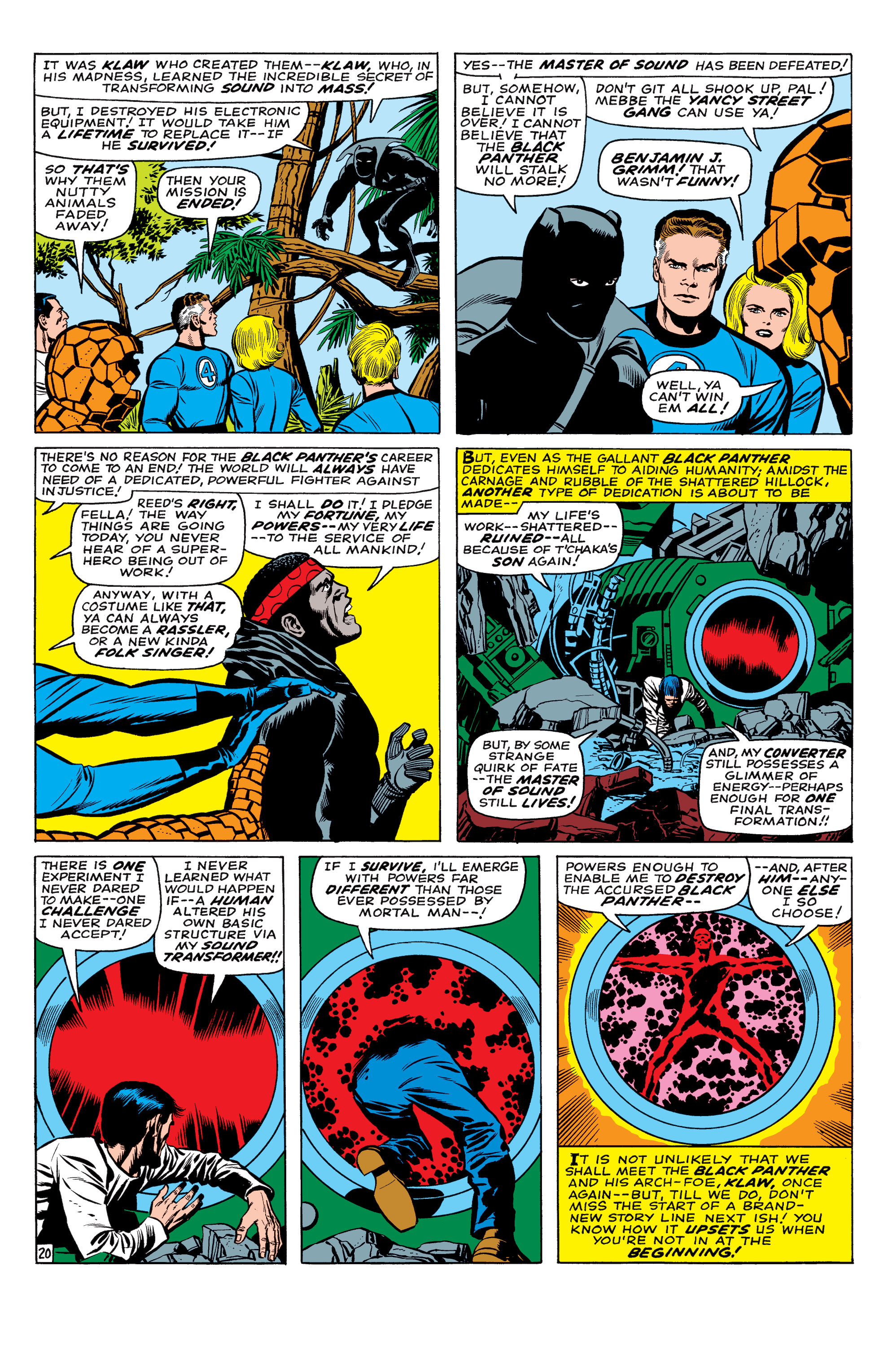 Read online Fantastic Four Epic Collection comic -  Issue # The Mystery of the Black Panther (Part 1) - 46