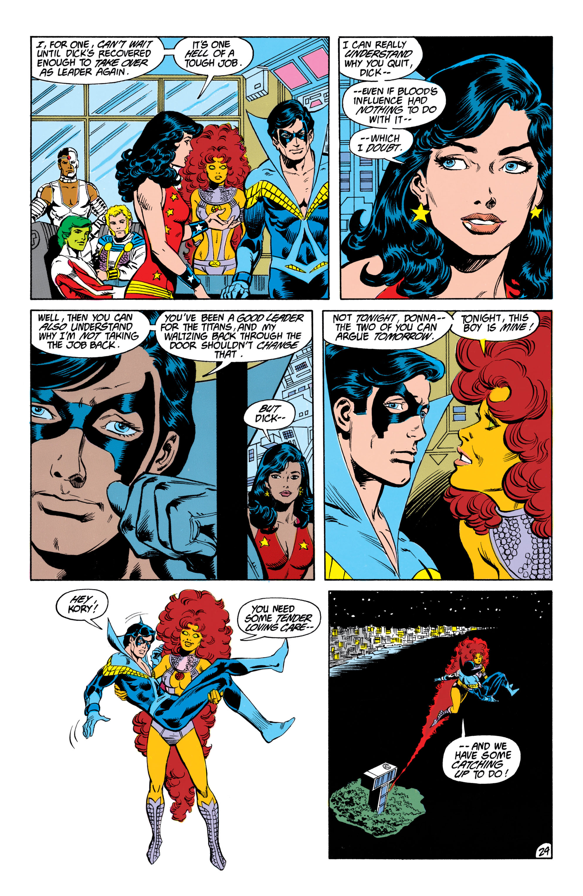 Read online The New Teen Titans (1984) comic -  Issue #31 - 25