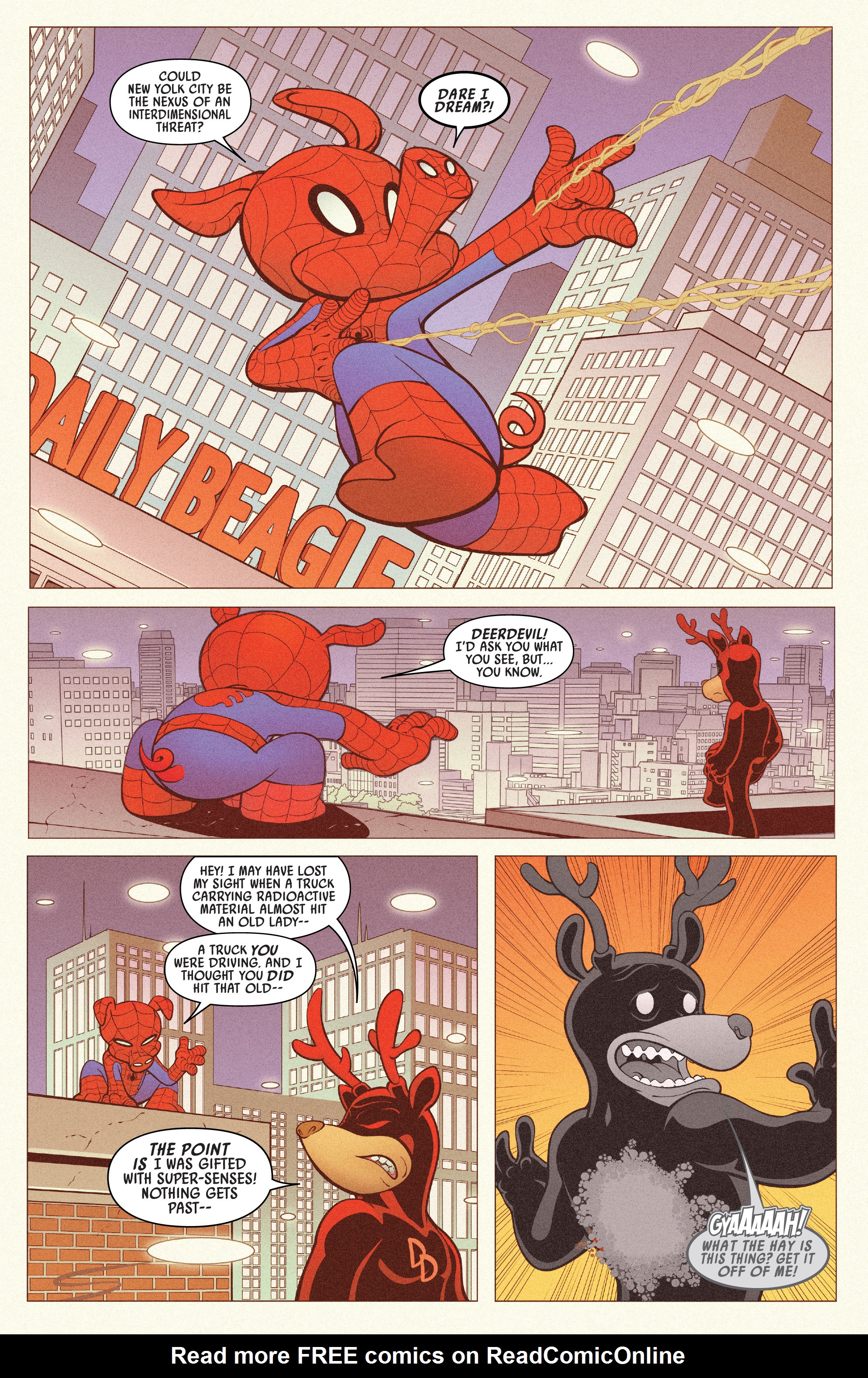 Read online Spider-Ham comic -  Issue #1 - 16