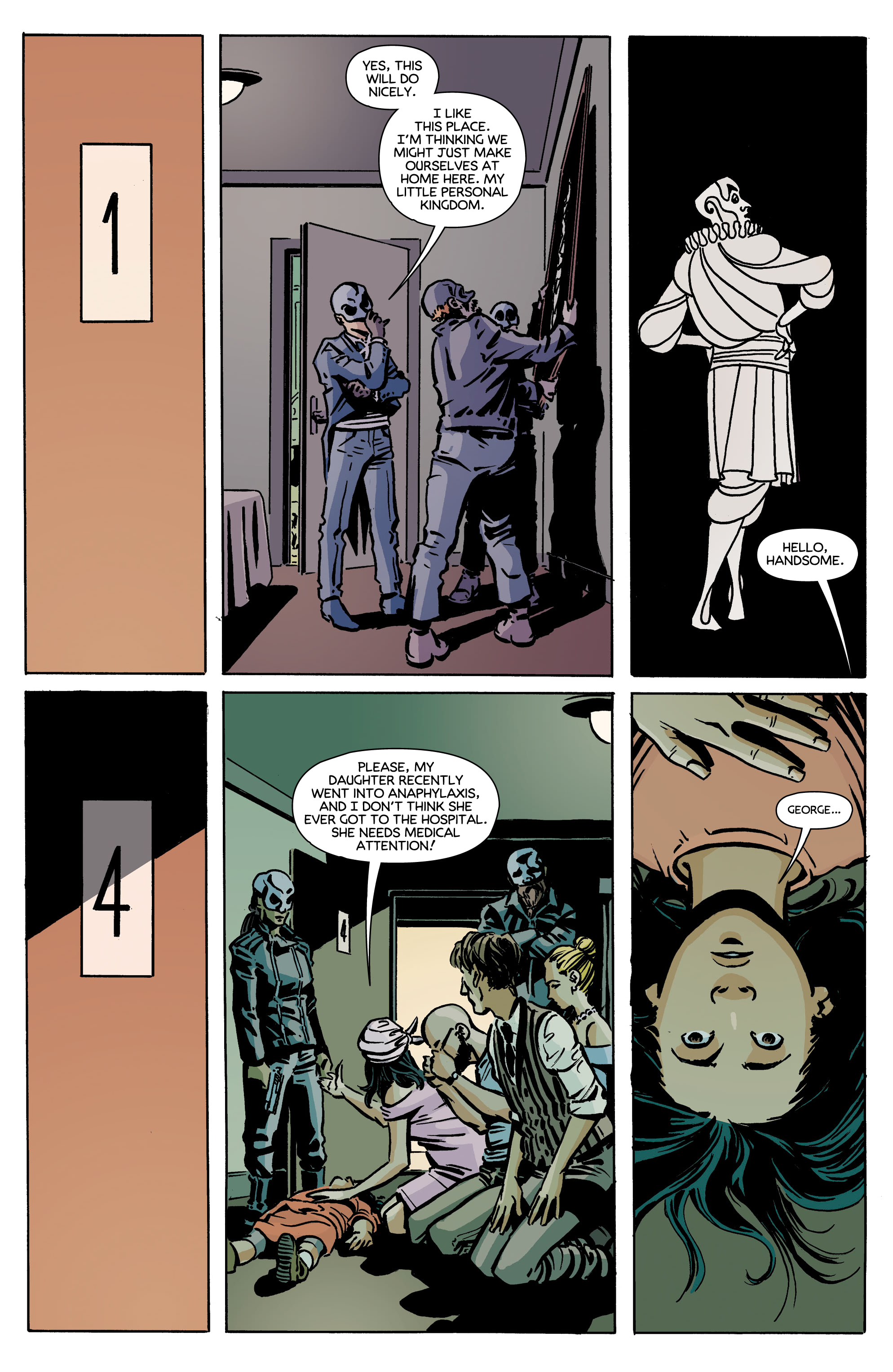 Read online Hotell Vol. 2 comic -  Issue #5 - 7