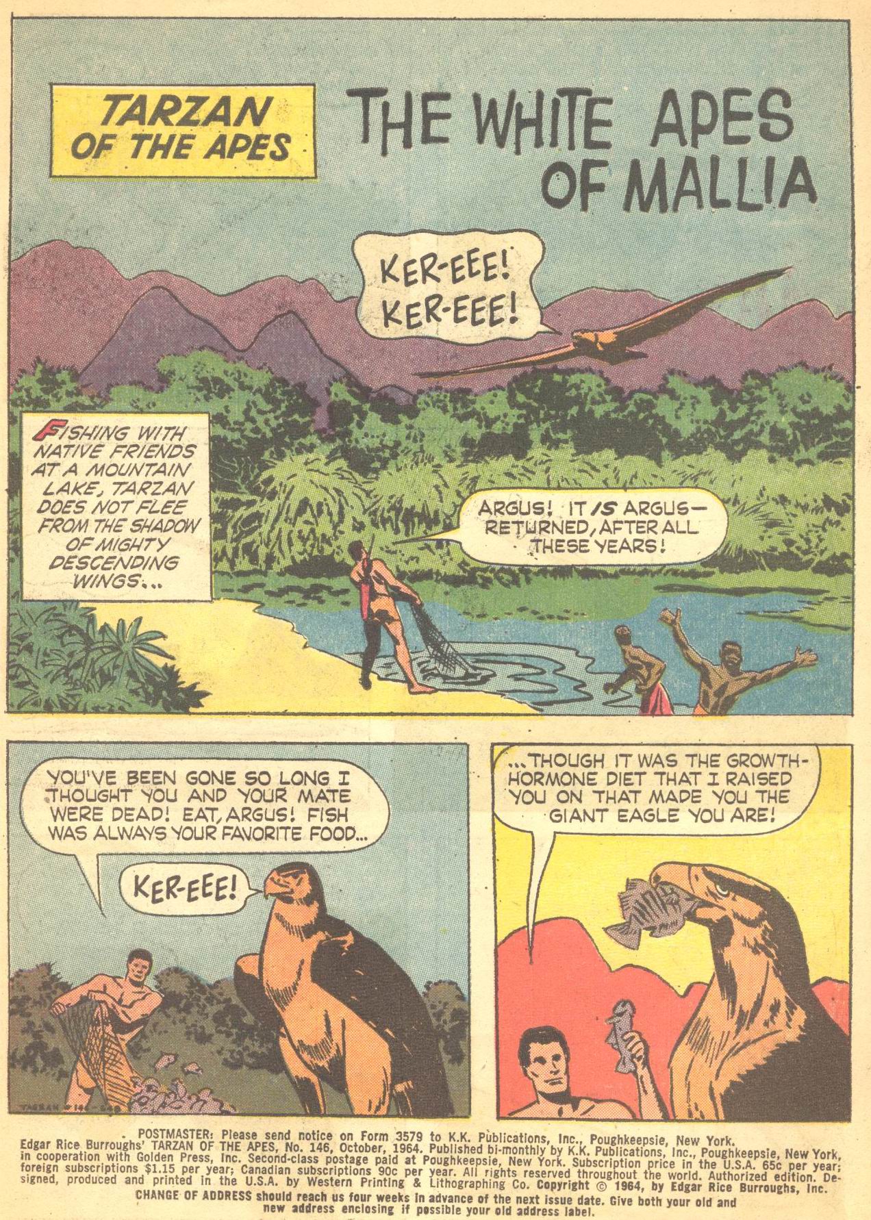 Read online Tarzan (1962) comic -  Issue #146 - 3