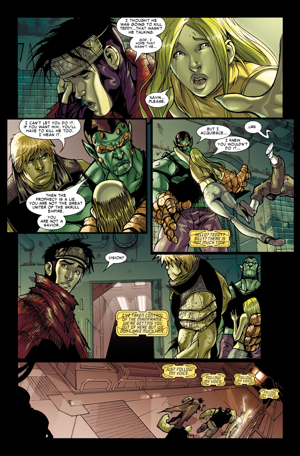 Read online Civil War: Young Avengers & Runaways comic -  Issue #4 - 16