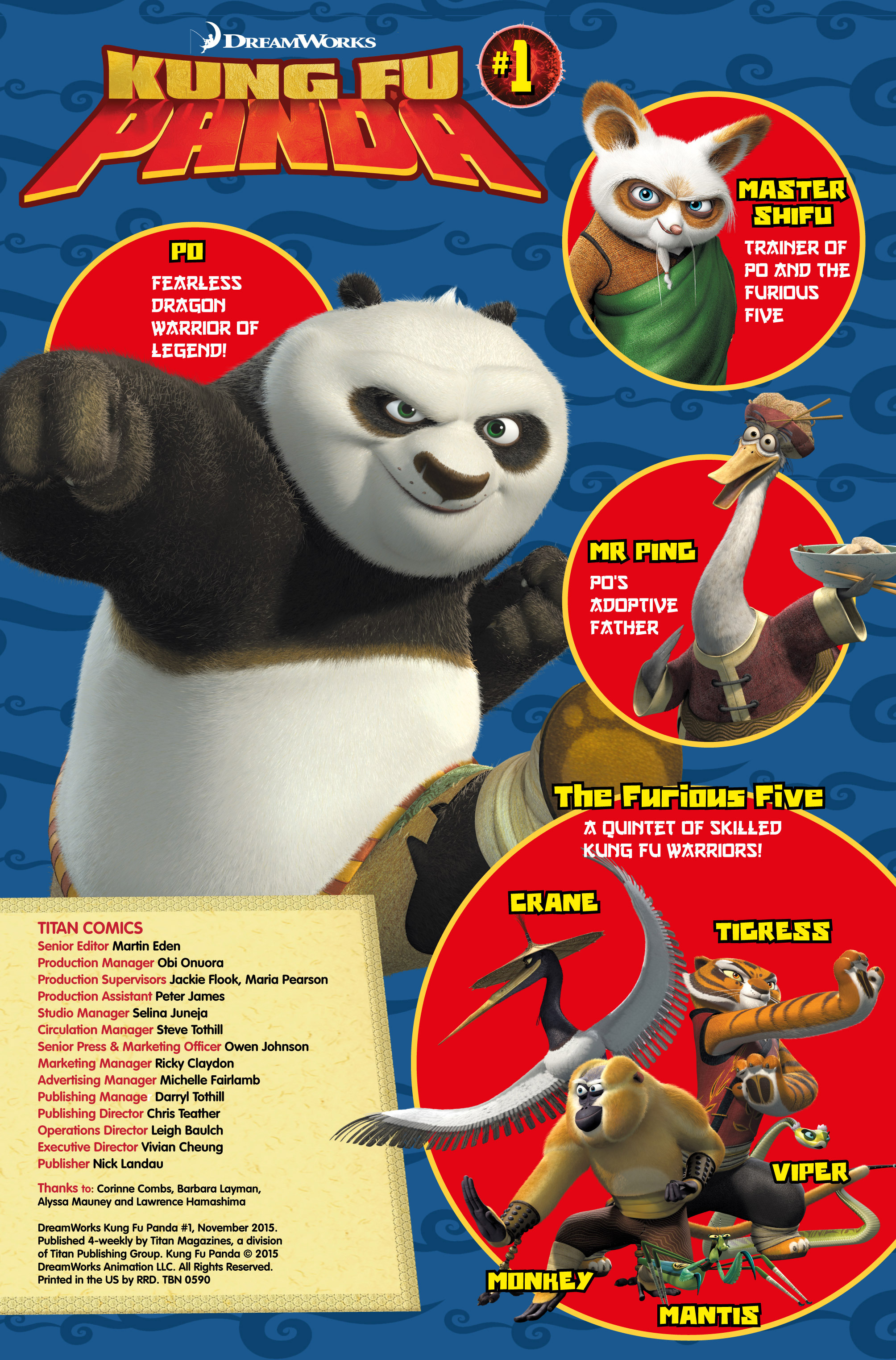 Read online DreamWorks Kung Fu Panda comic -  Issue #1 - 2