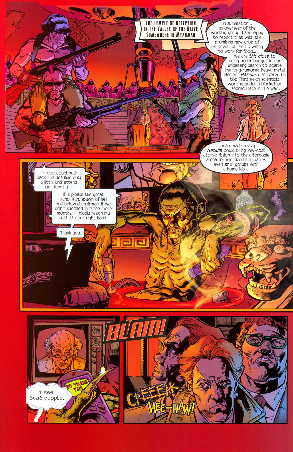 Read online Buckaroo Banzai: Return of the Screw (2006) comic -  Issue #1 - 24