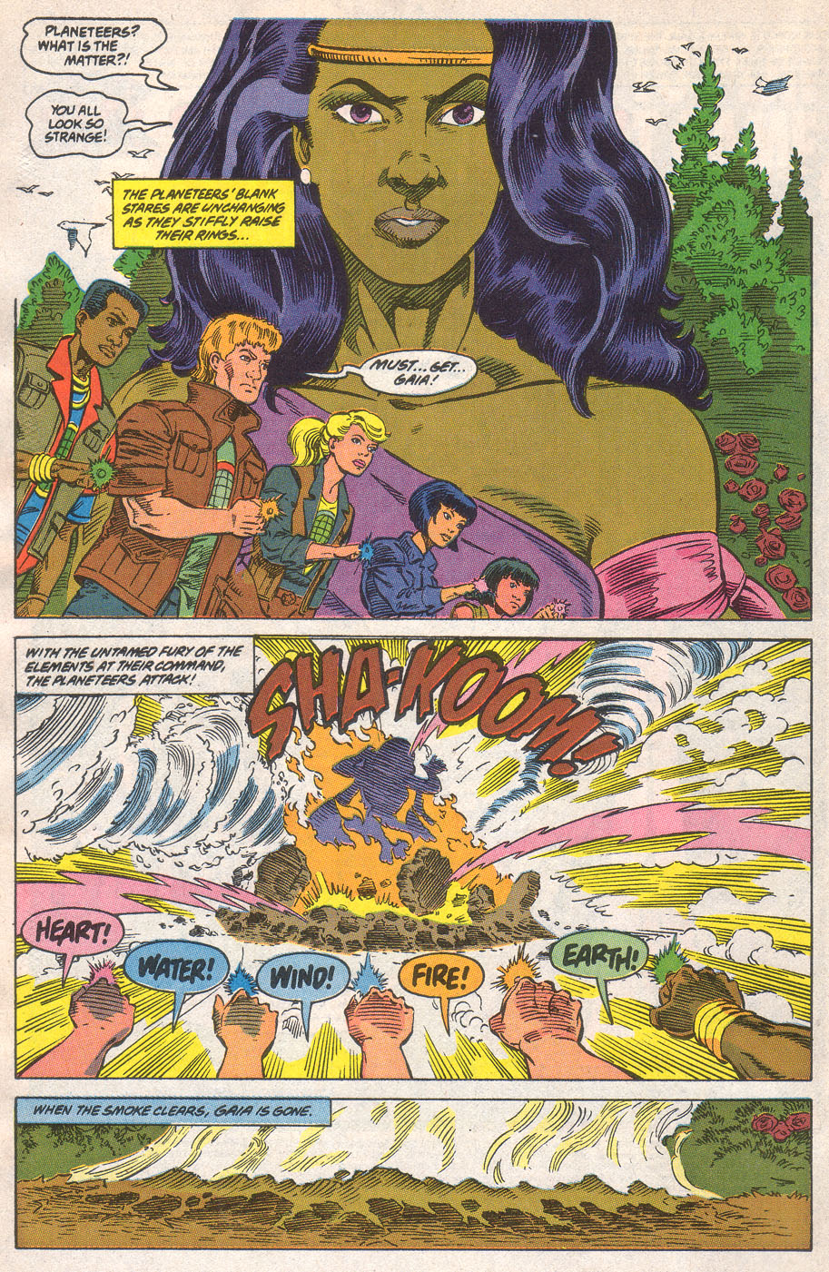 Captain Planet And The Planeteers Issue 7 | Read Captain Planet And The  Planeteers Issue 7 comic online in high quality. Read Full Comic online for  free - Read comics online in high quality .