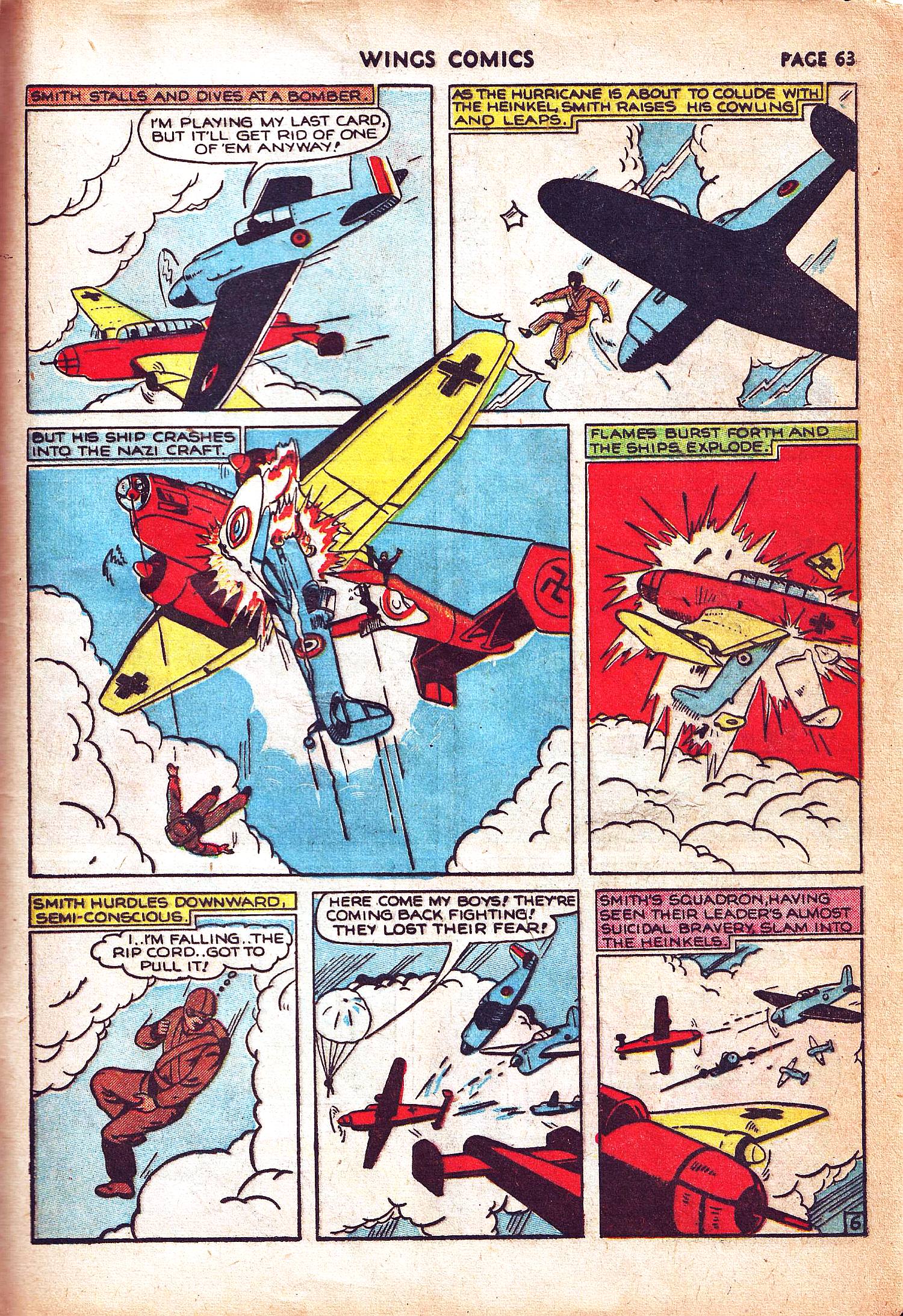 Read online Wings Comics comic -  Issue #3 - 65