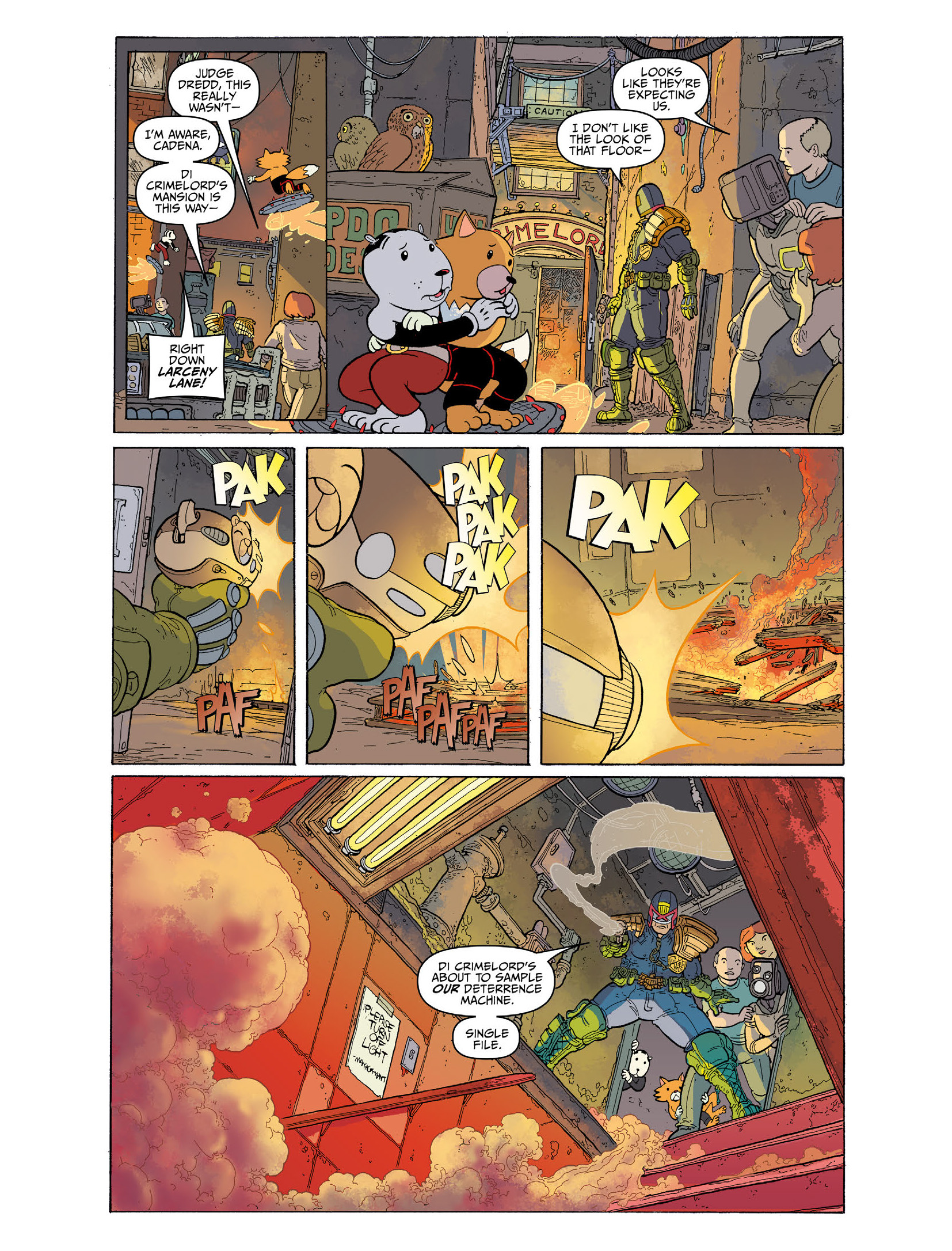 Read online Judge Dredd Megazine (Vol. 5) comic -  Issue #454 - 90
