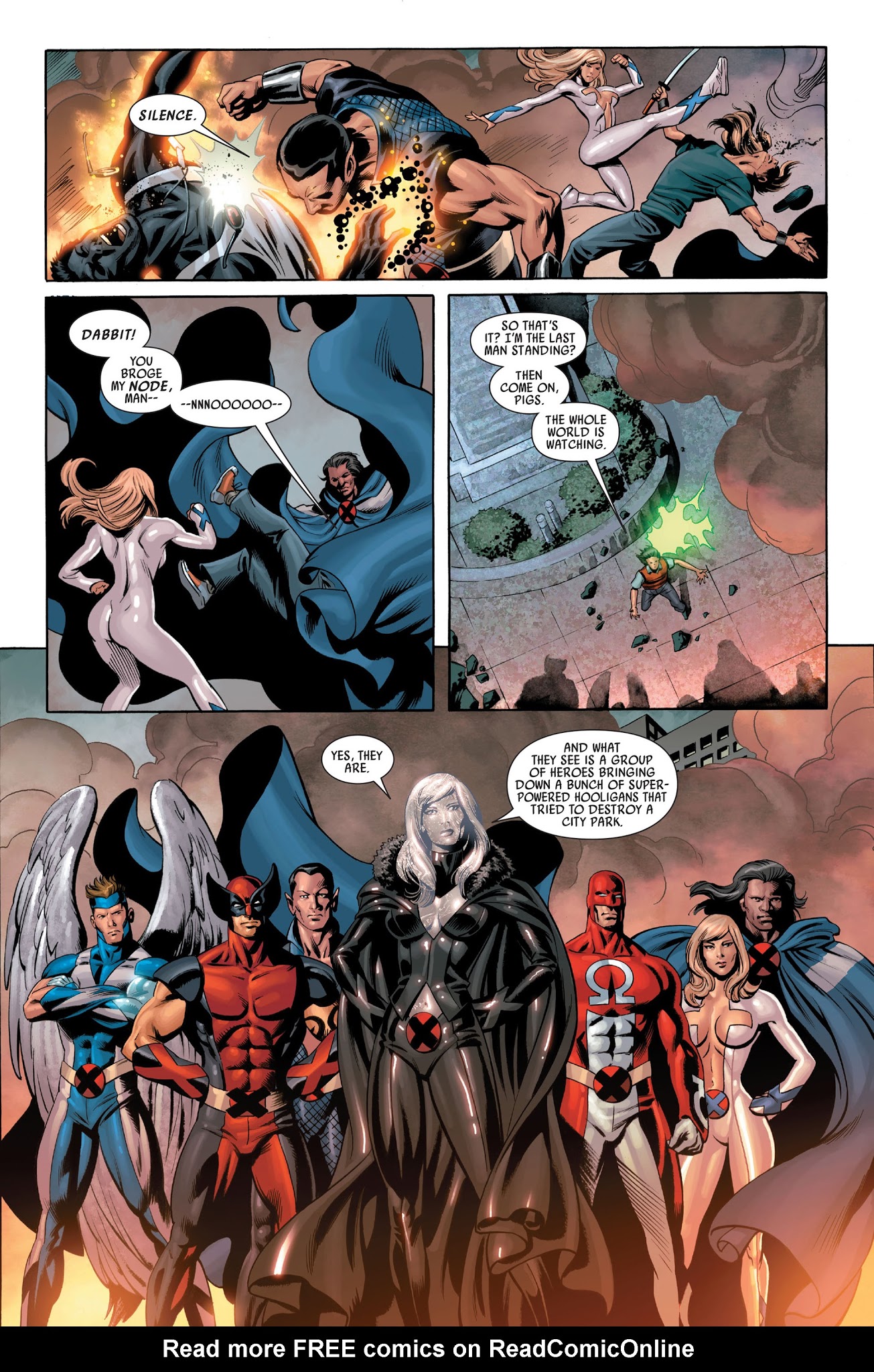 Read online Dark Avengers/Uncanny X-Men: Utopia comic -  Issue # TPB - 71