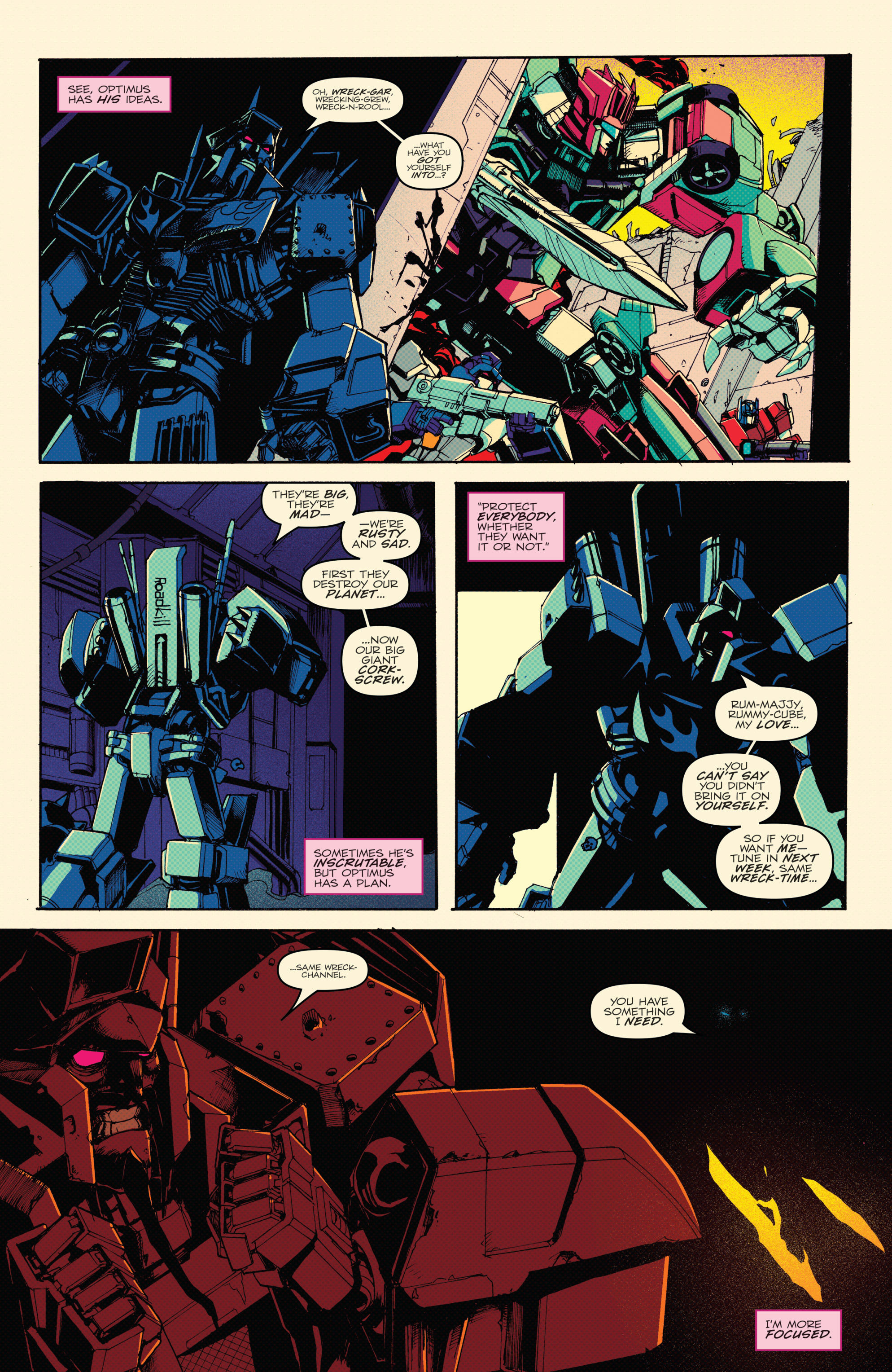 Read online Optimus Prime comic -  Issue #5 - 21