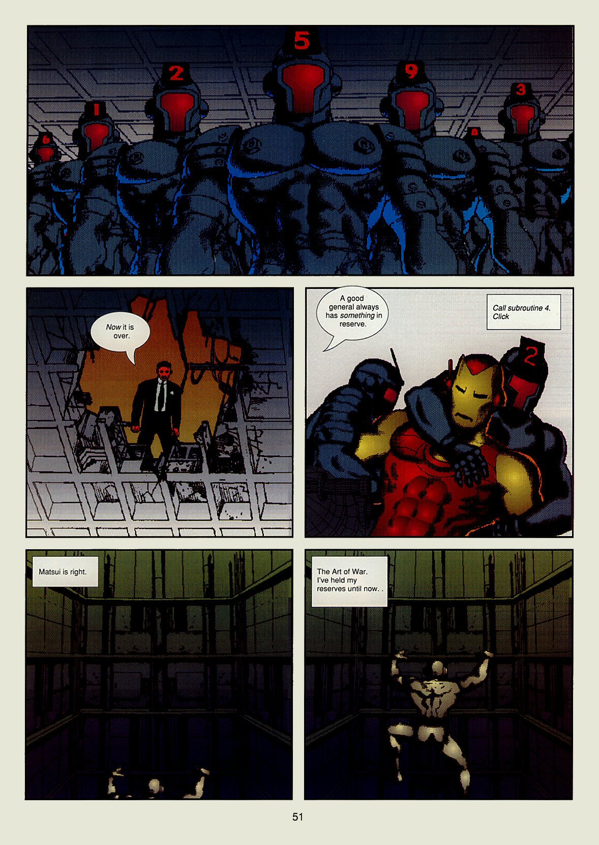 Read online Marvel Graphic Novel comic -  Issue #33 - Iron Man - Crash - 52