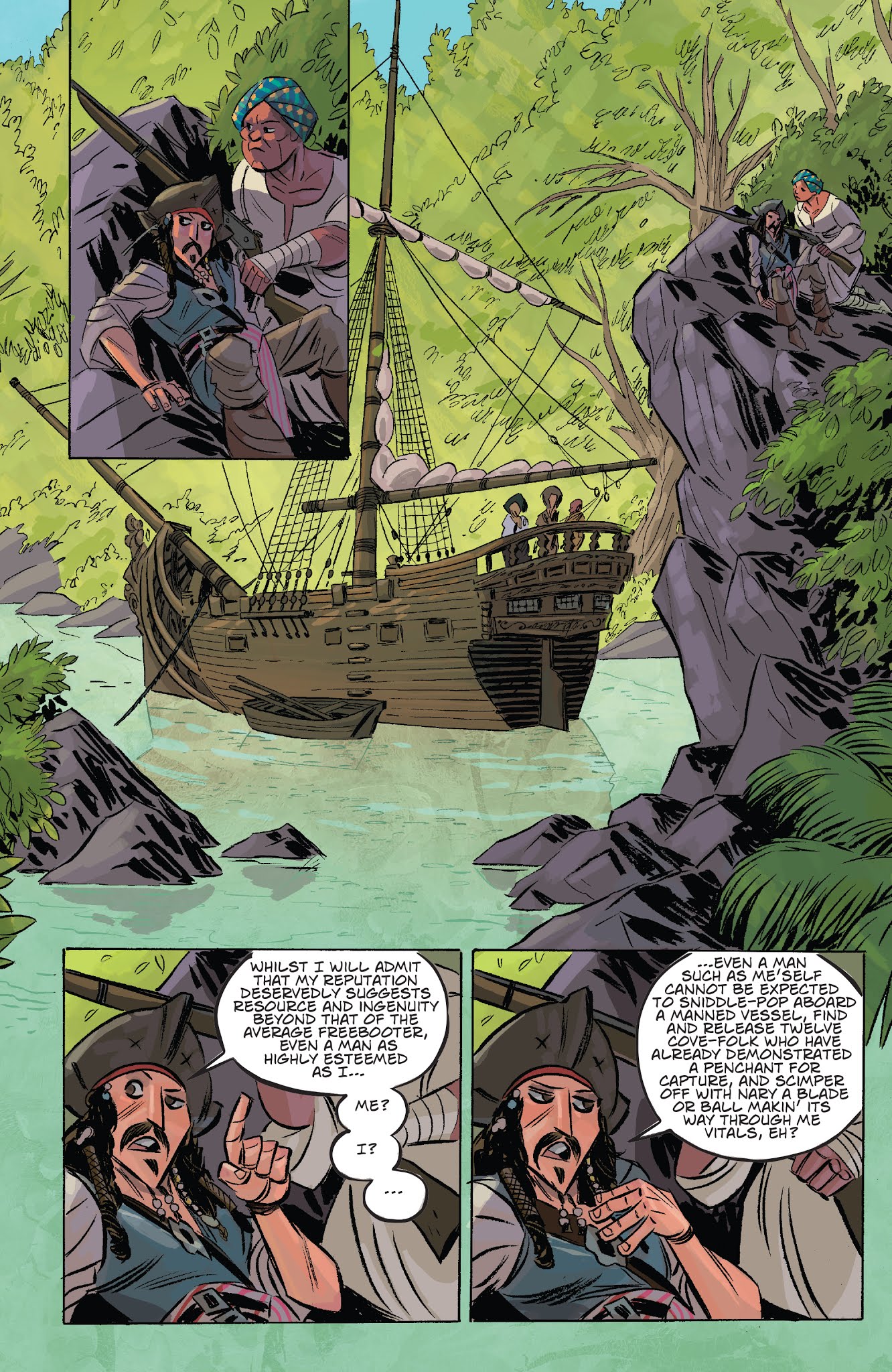 Read online Disney Pirates of the Caribbean comic -  Issue #1 - 15