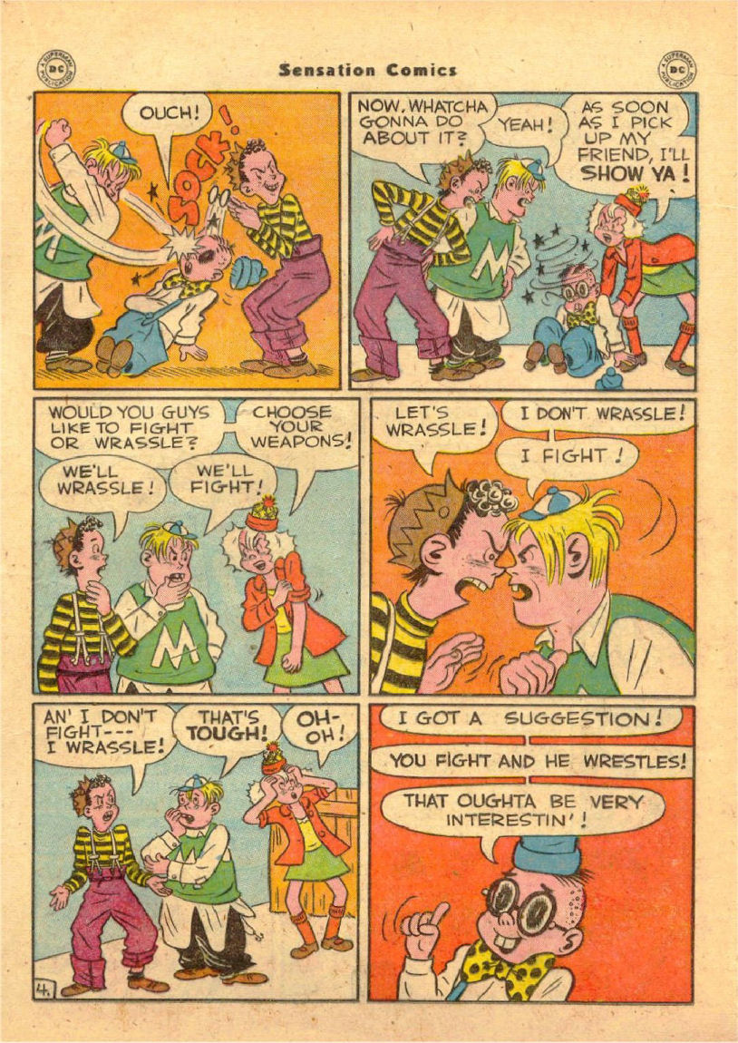 Read online Sensation (Mystery) Comics comic -  Issue #70 - 24