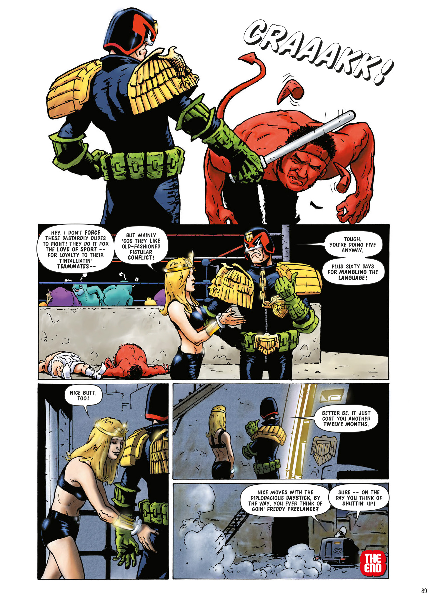 Read online Judge Dredd: The Complete Case Files comic -  Issue # TPB 35 (Part 1) - 91