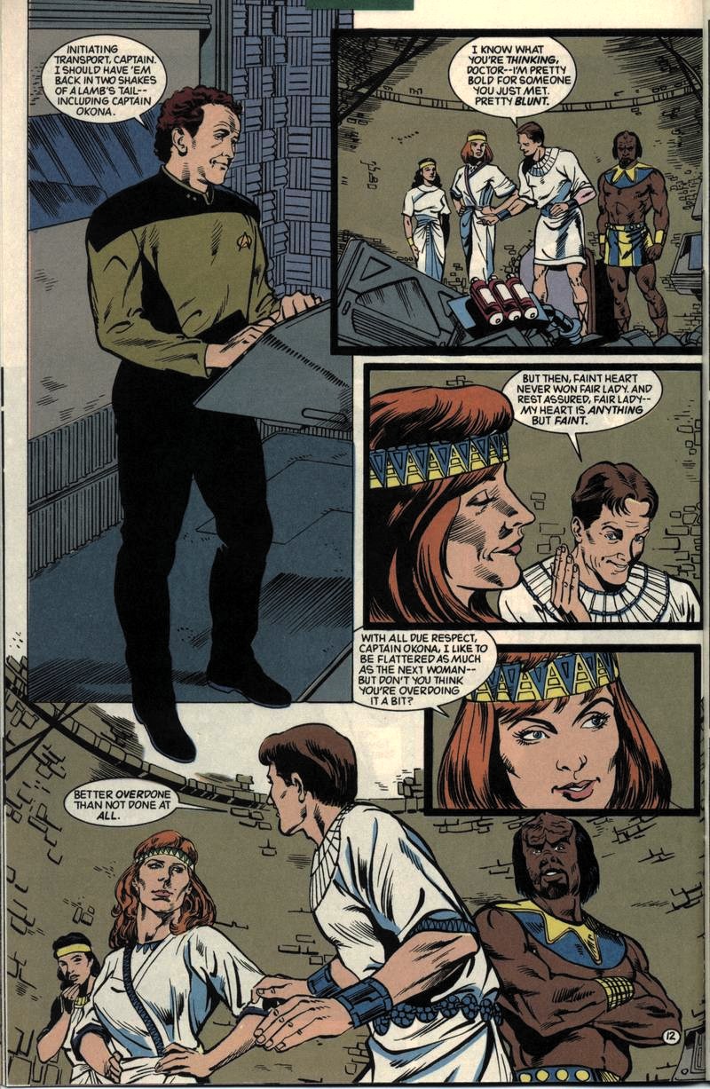 Read online Star Trek: The Next Generation (1989) comic -  Issue #26 - 12