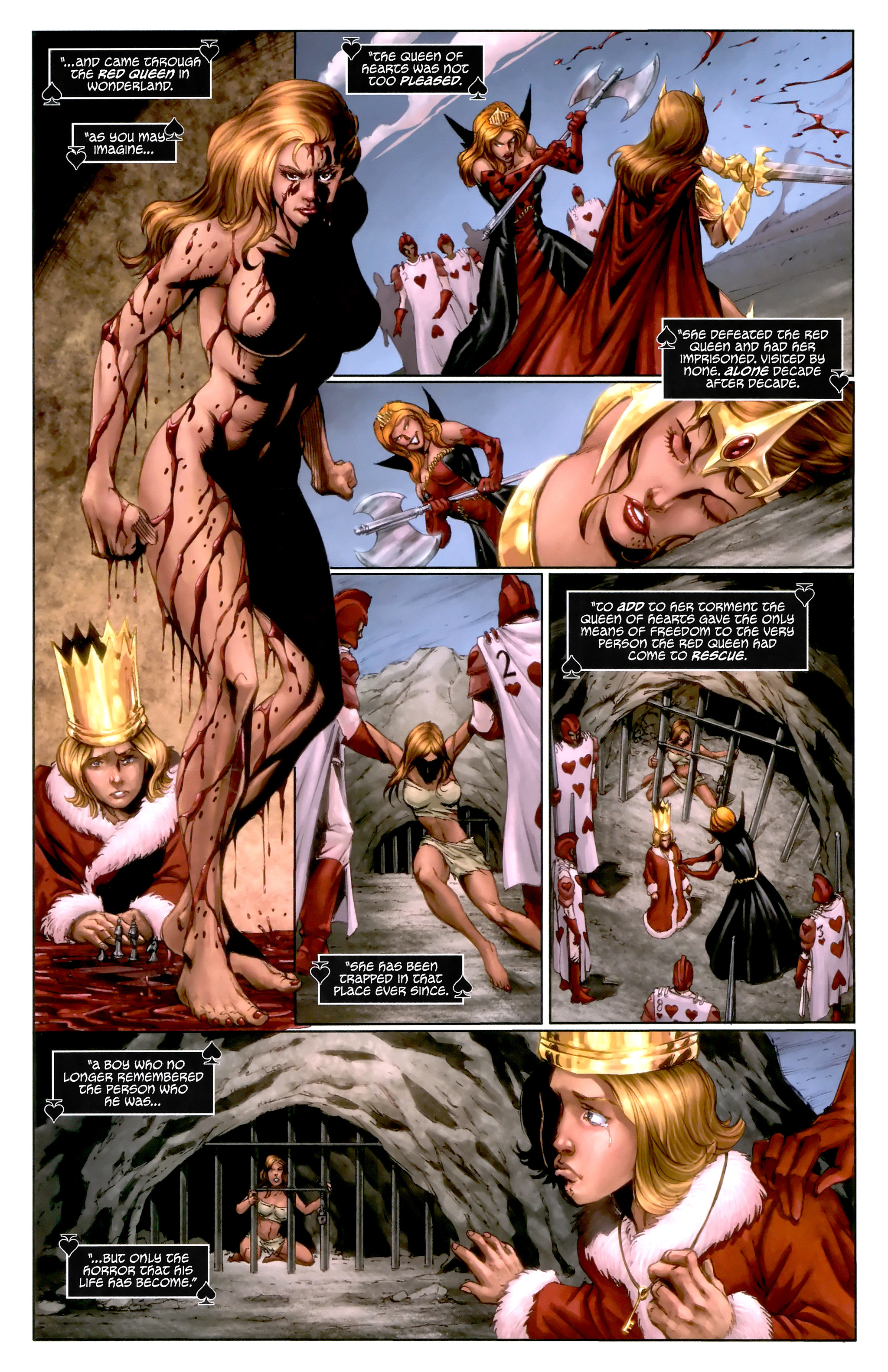 Read online Grimm Fairy Tales presents Alice in Wonderland comic -  Issue #5 - 11