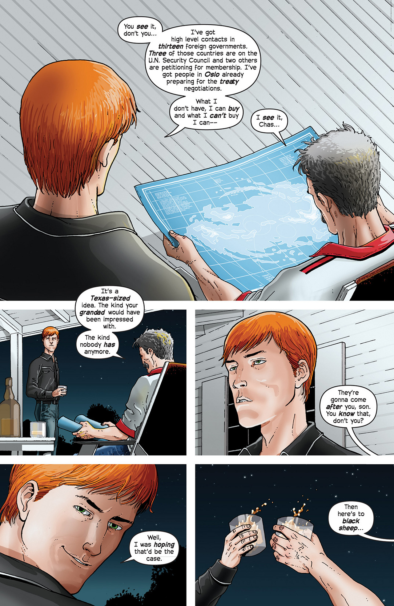 Read online Great Pacific comic -  Issue #1 - 19
