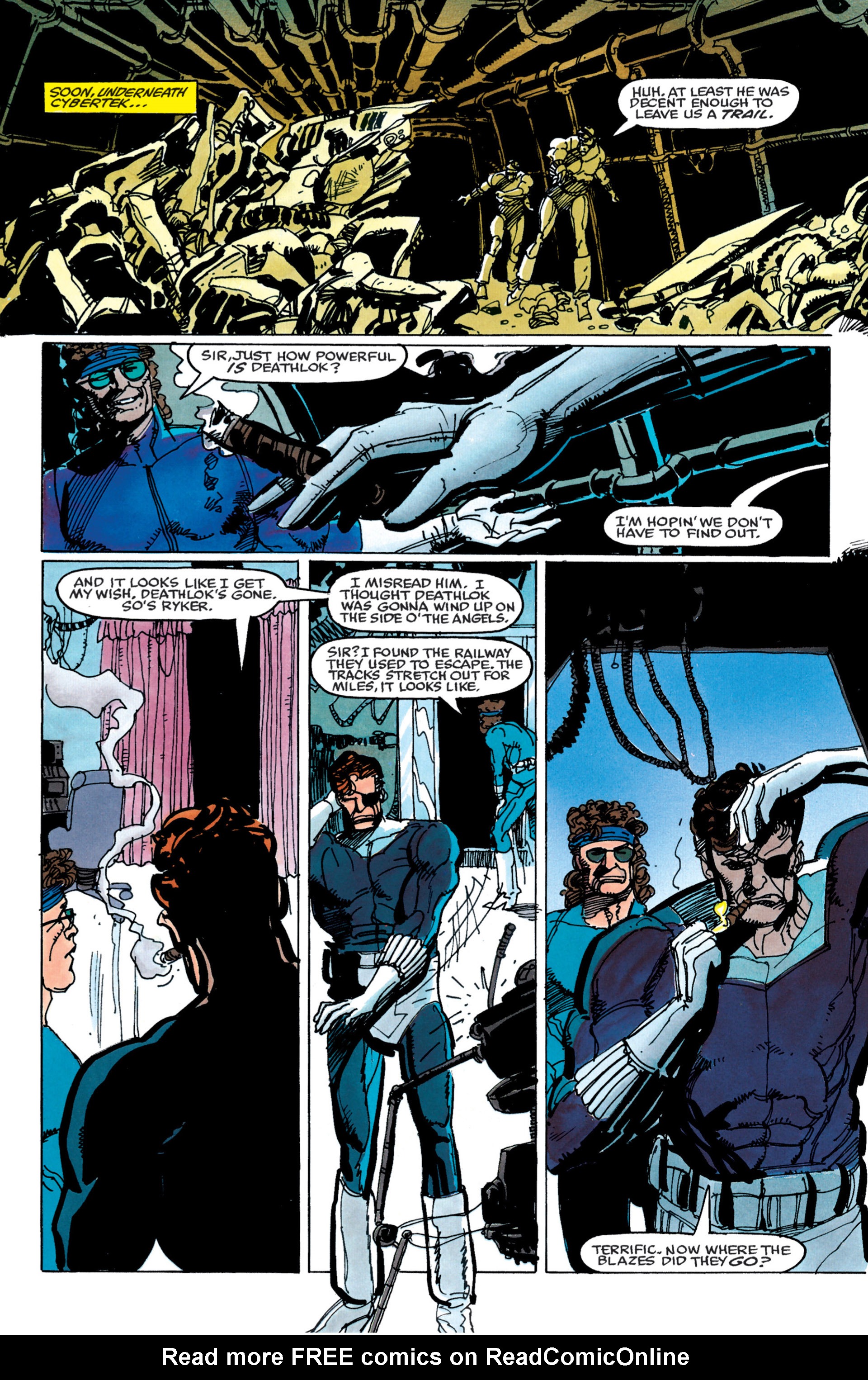 Read online Deathlok (1990) comic -  Issue #4 - 7