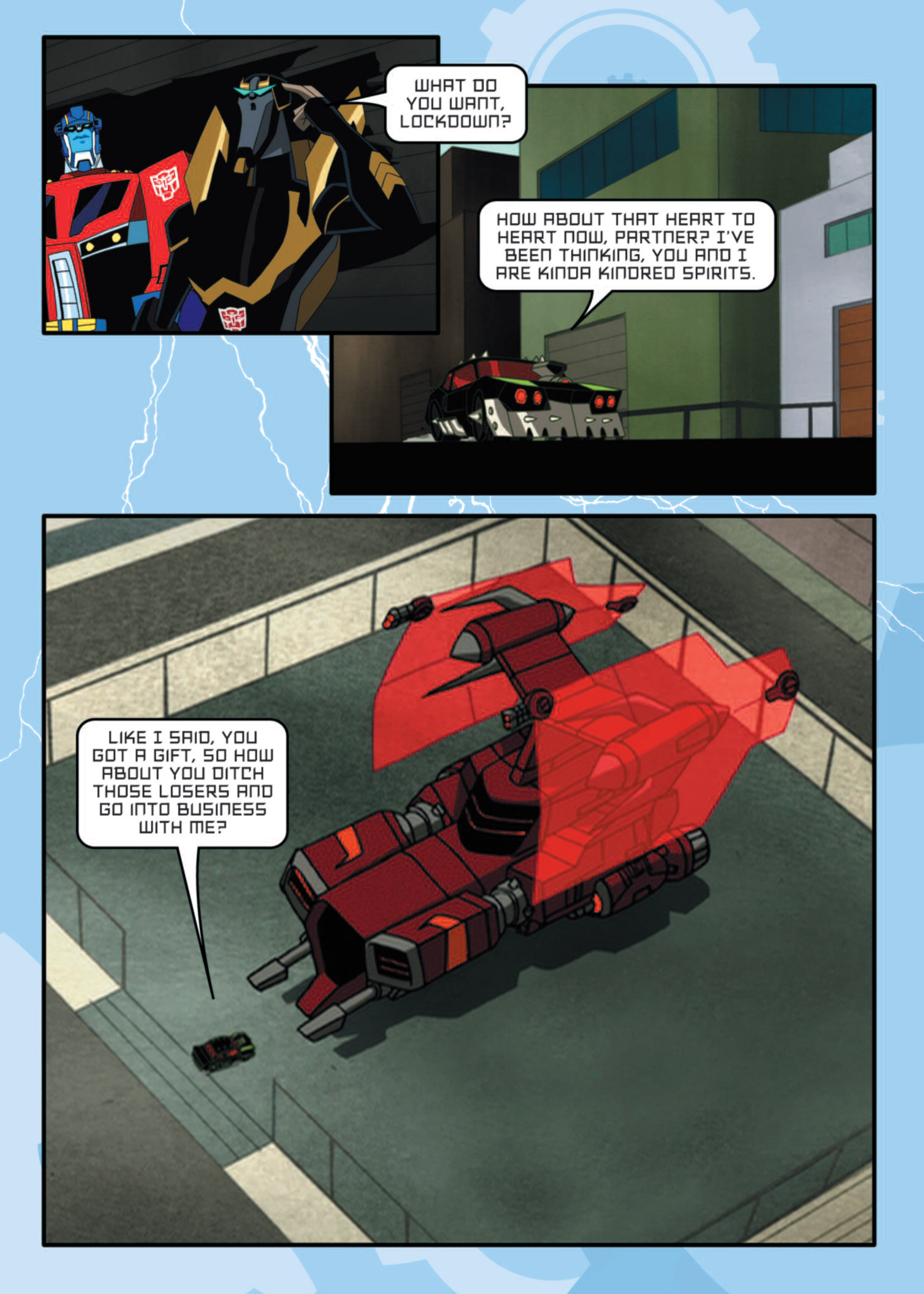 Read online Transformers Animated comic -  Issue #10 - 114
