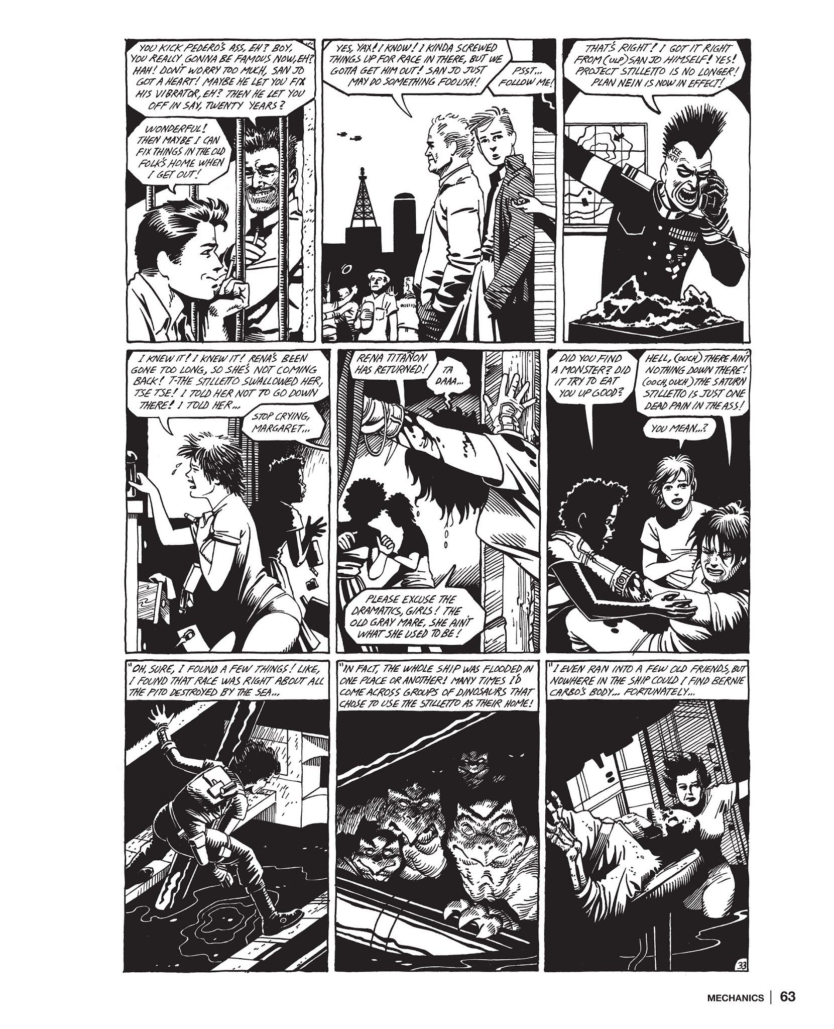 Read online Maggie the Mechanic: The Love & Rockets Library - Locas comic -  Issue # TPB (Part 1) - 63