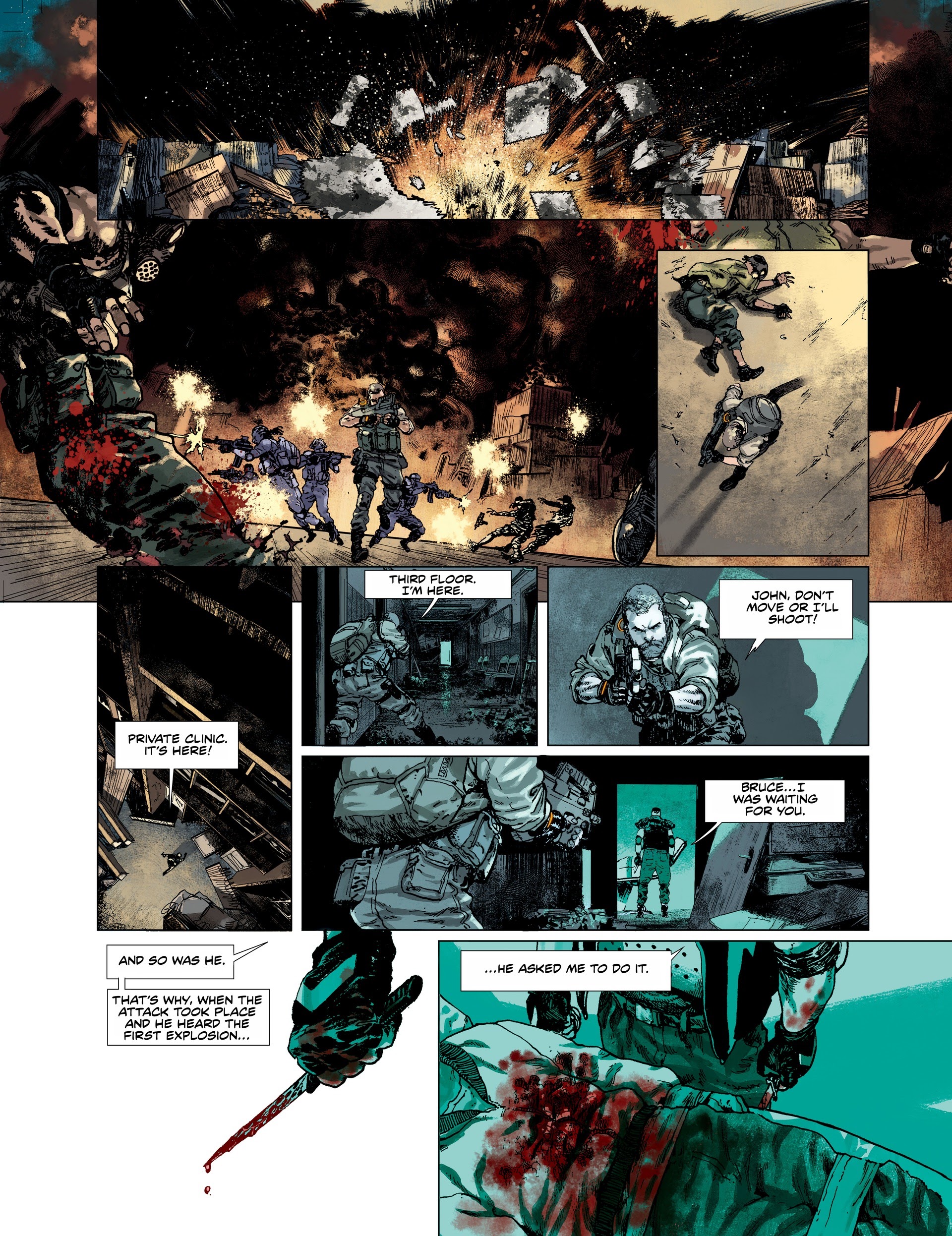Read online Tom Clancy's The Division: Remission comic -  Issue # Full - 55