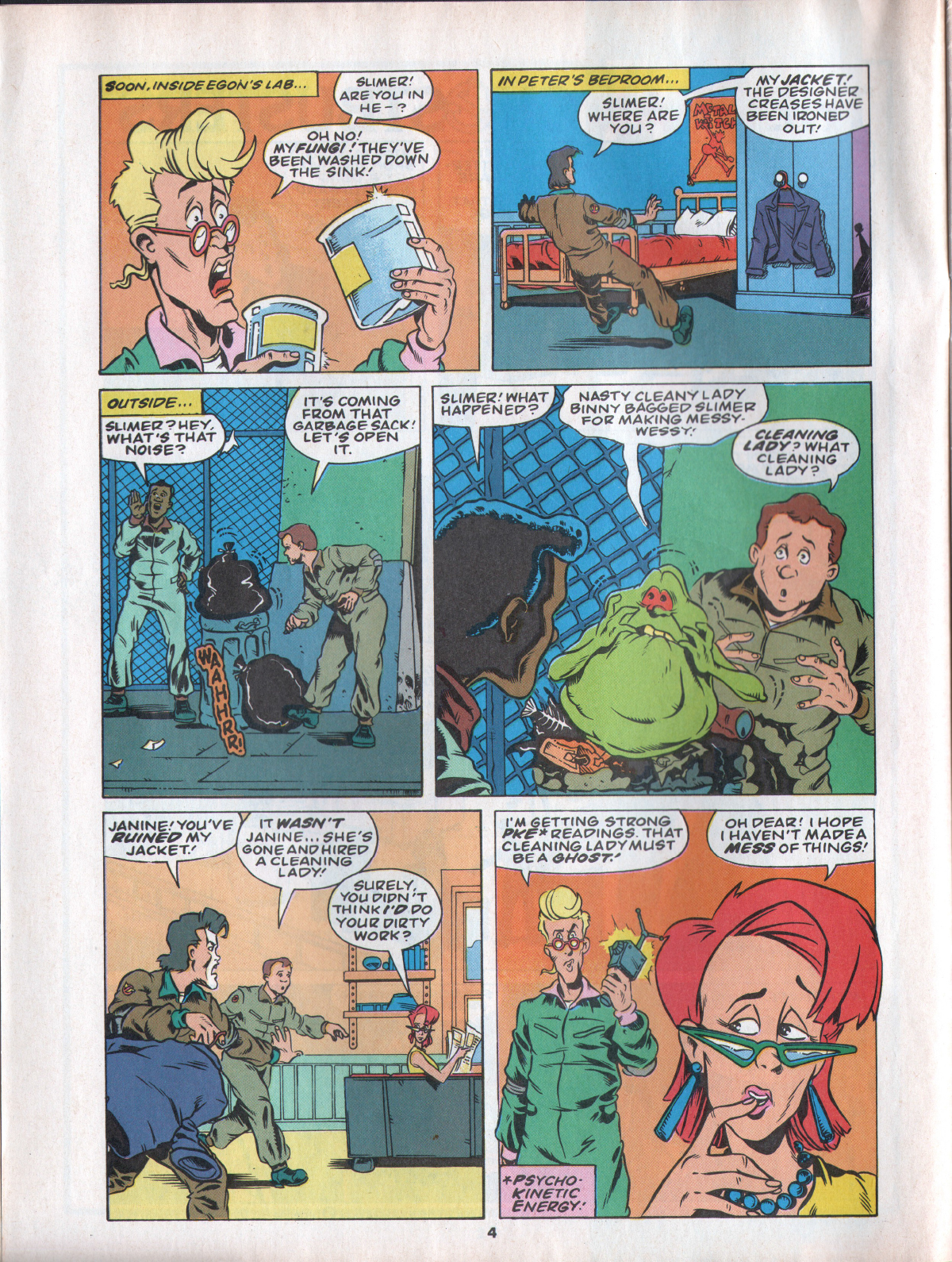 Read online The Real Ghostbusters comic -  Issue #96 - 4
