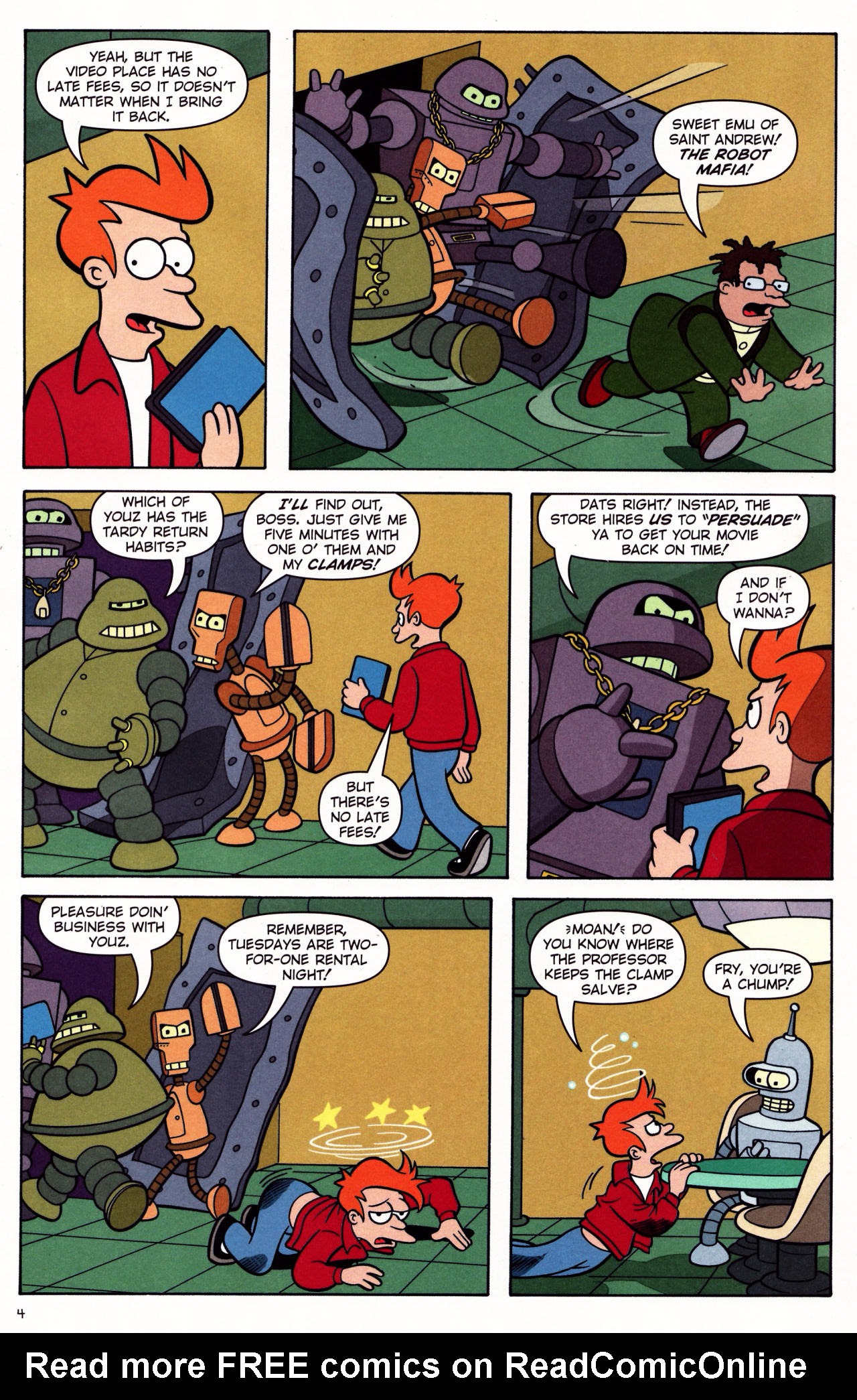 Read online Futurama Comics comic -  Issue #33 - 5